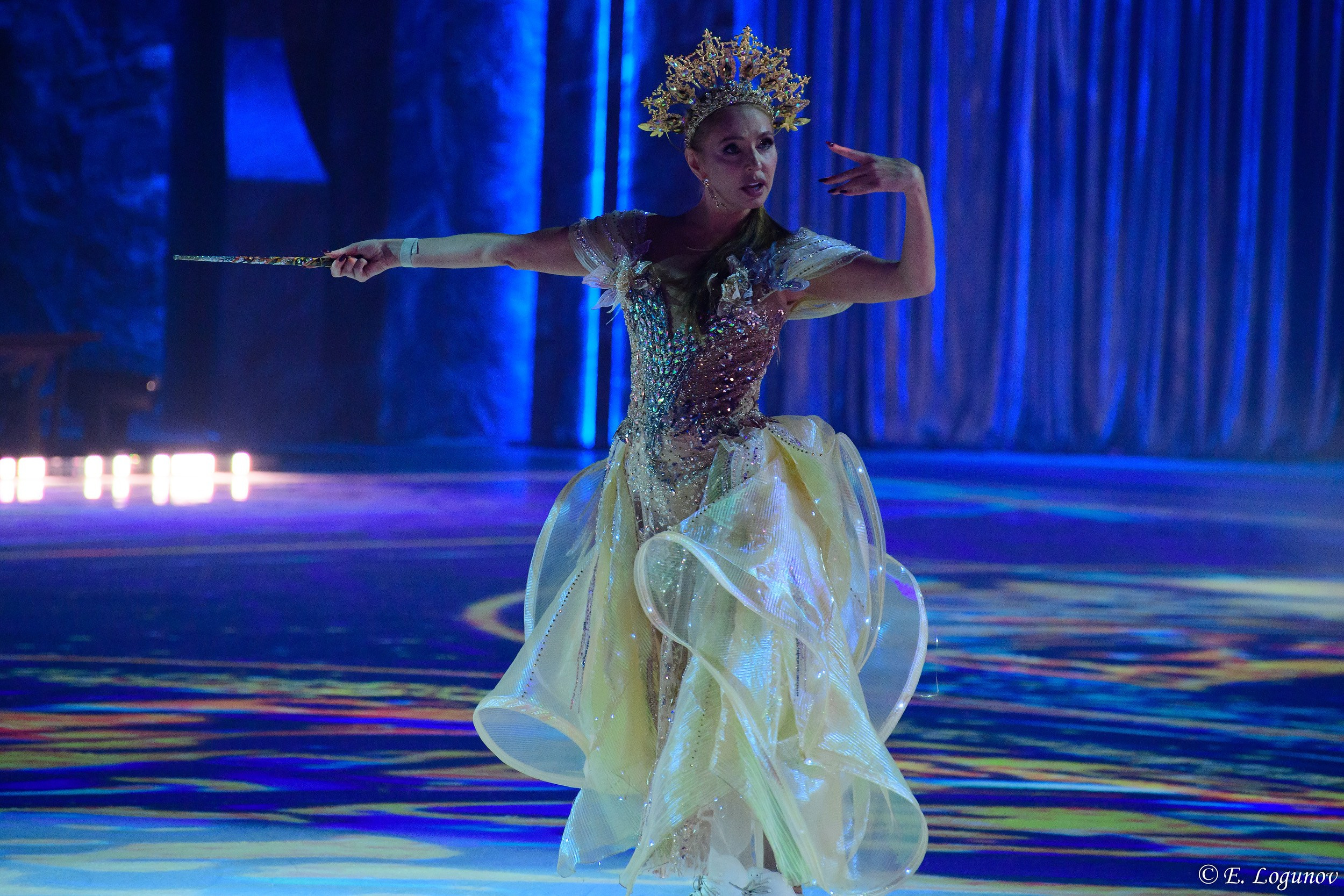 Россия. Москва. 20&nbsp;декабря 2025. Ледовое шоу Татьяны Навки «Золушка»