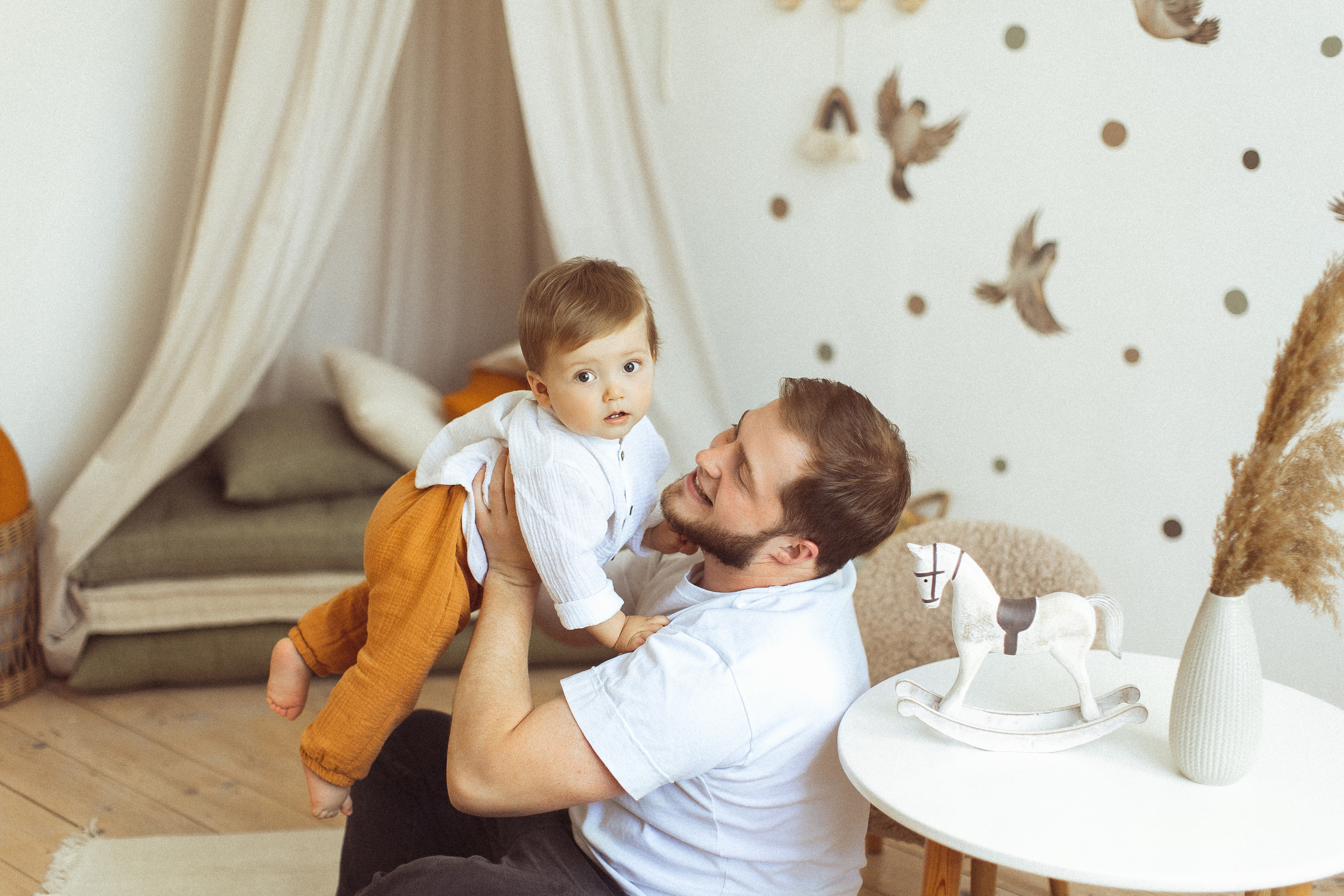 Яну 1 годик, Фотостудия «ХУГГЕ». Семейный и детский фотограф в Краснодаре Анна Трашкова