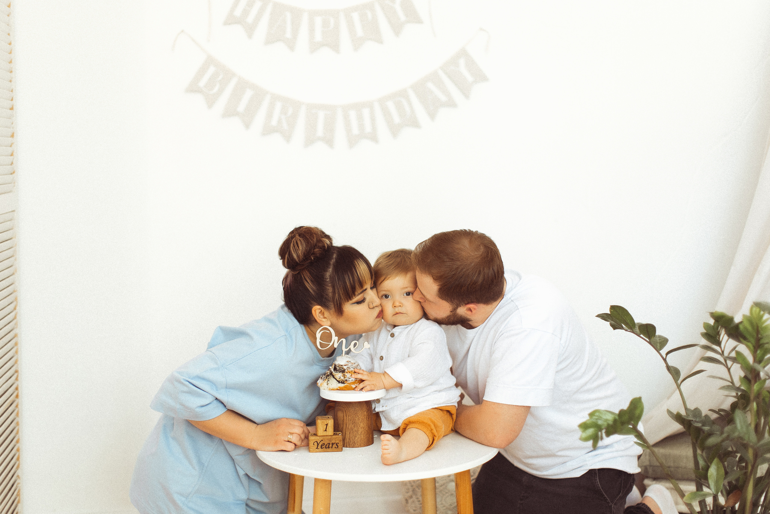 Яну 1 годик, Фотостудия «ХУГГЕ». Семейный и детский фотограф в Краснодаре Анна Трашкова