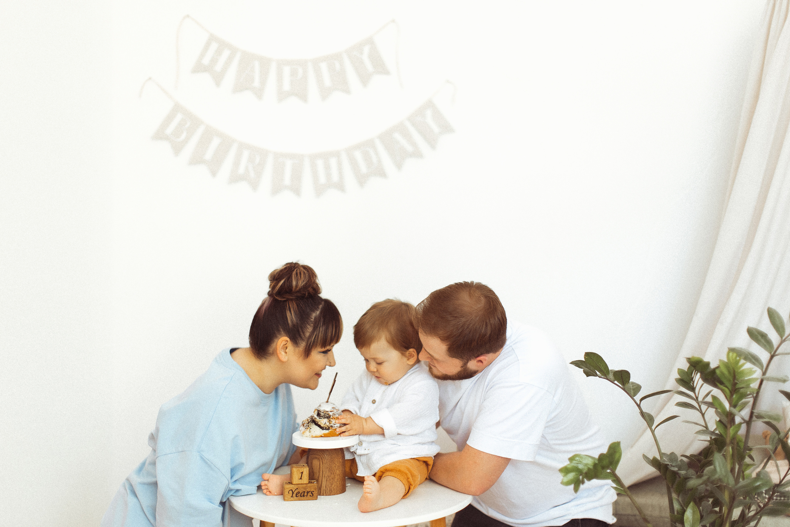 Яну 1 годик, Фотостудия «ХУГГЕ». Семейный и детский фотограф в Краснодаре Анна Трашкова