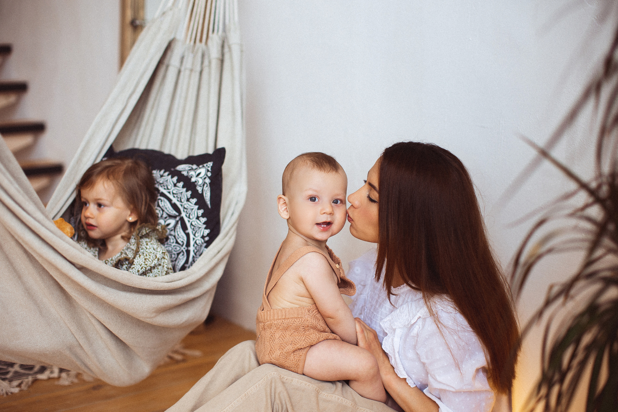 Семейная фотосессия для мамы с детьми в Краснодаре. Семейный и детский фотограф в Краснодаре Анна Трашкова