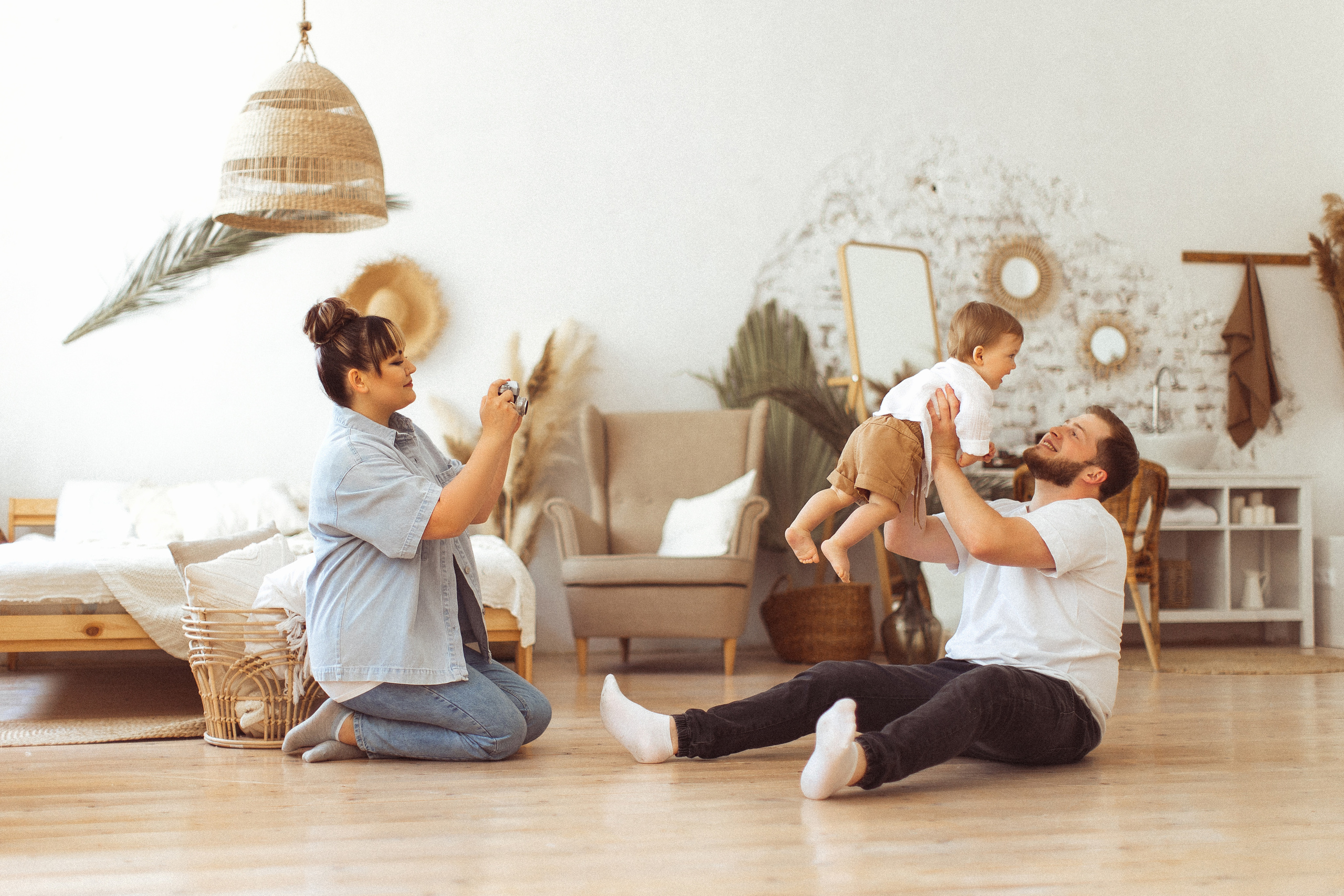 Яну 1 годик, Фотостудия «ХУГГЕ». Семейный и детский фотограф в Краснодаре Анна Трашкова