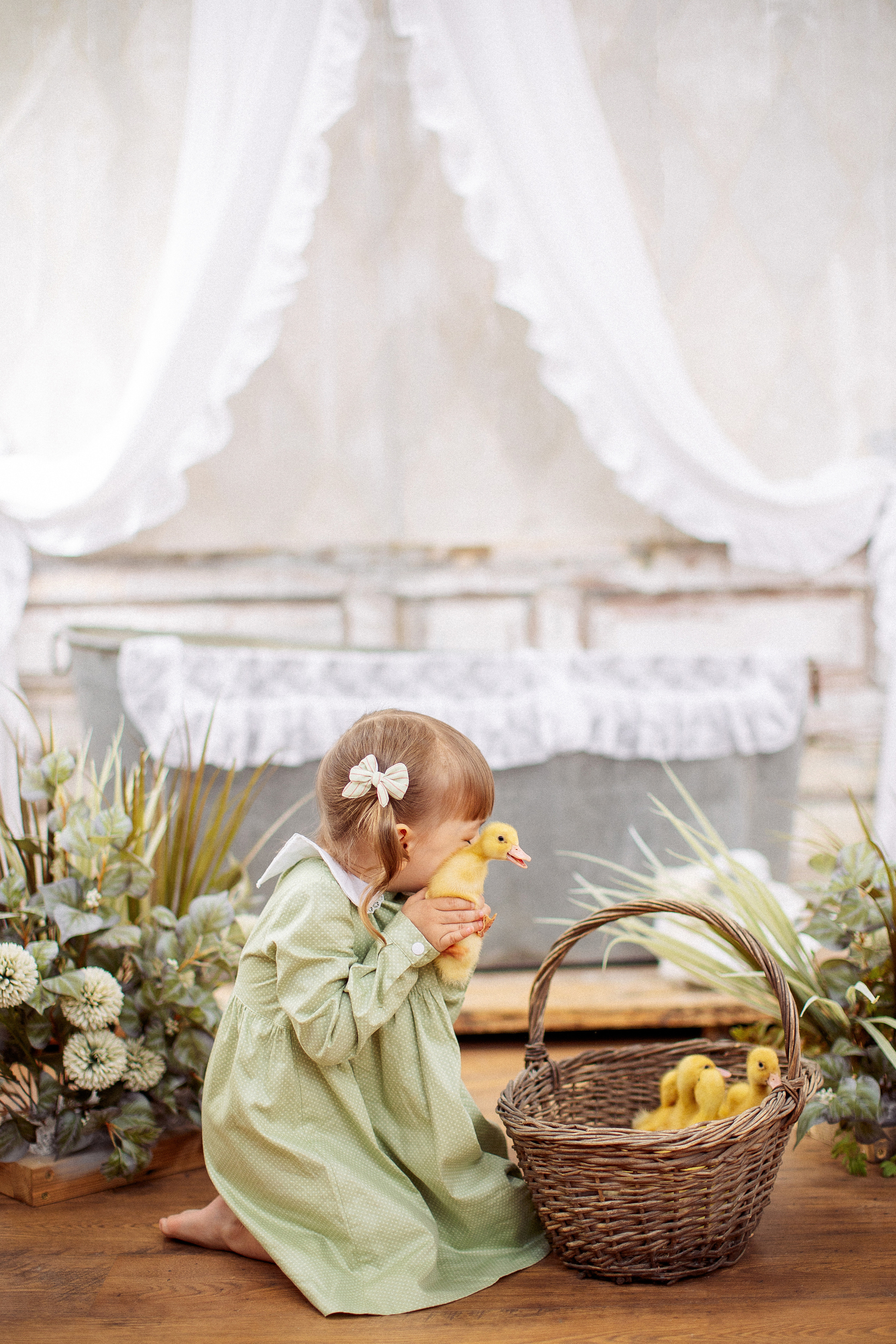 Пасха в стиле «Прованс», мама и дочки. Семейный и детский фотограф в Краснодаре Анна Трашкова