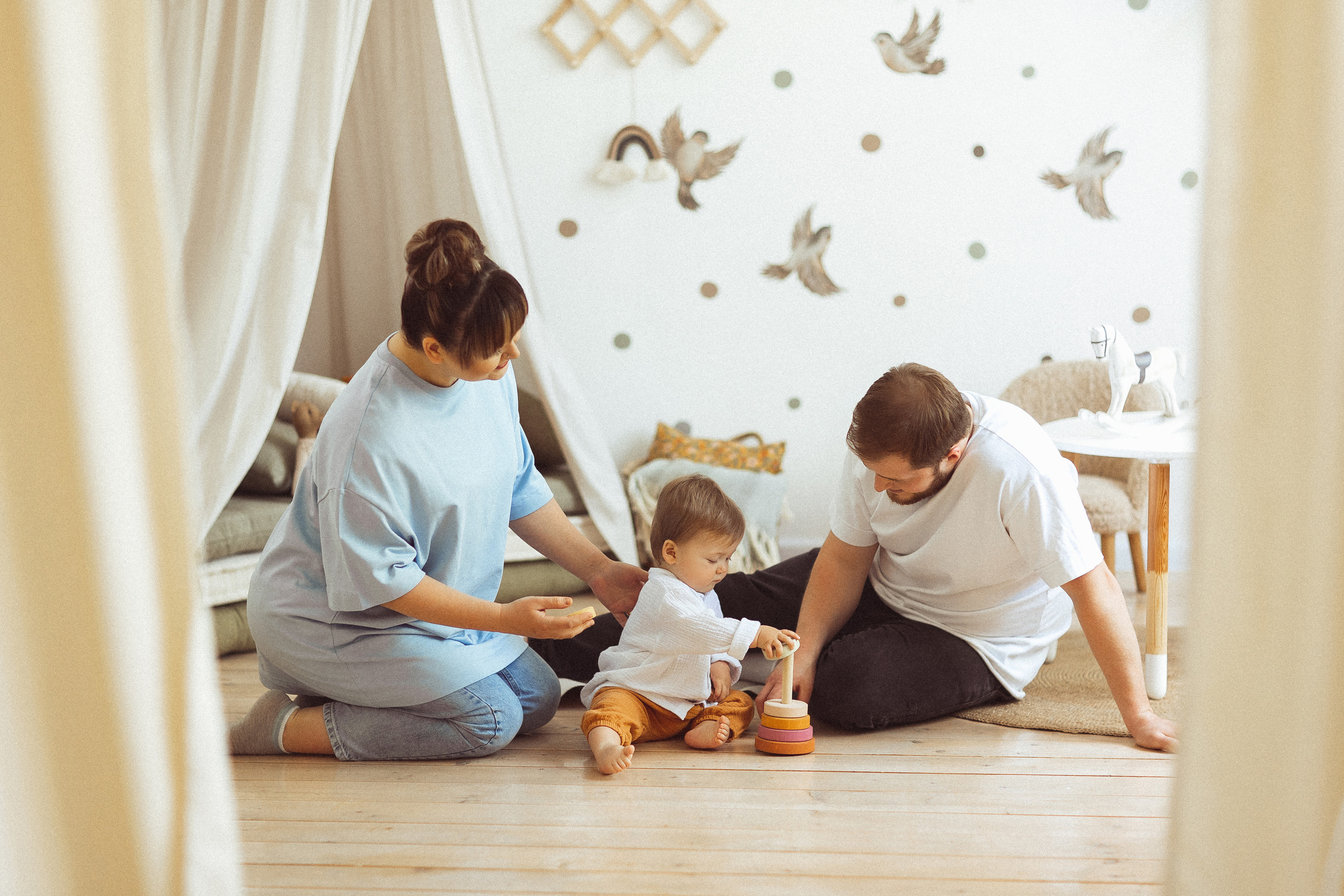 Яну 1 годик, Фотостудия «ХУГГЕ». Семейный и детский фотограф в Краснодаре Анна Трашкова