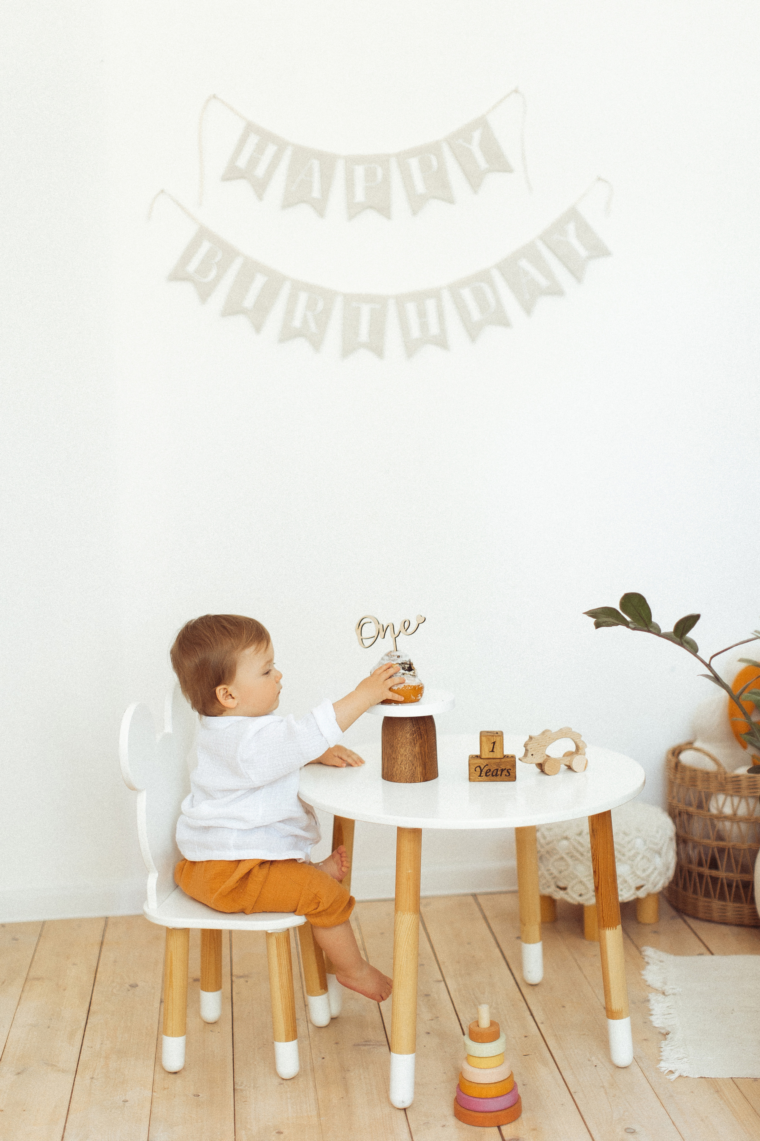 Яну 1 годик, Фотостудия «ХУГГЕ». Семейный и детский фотограф в Краснодаре Анна Трашкова