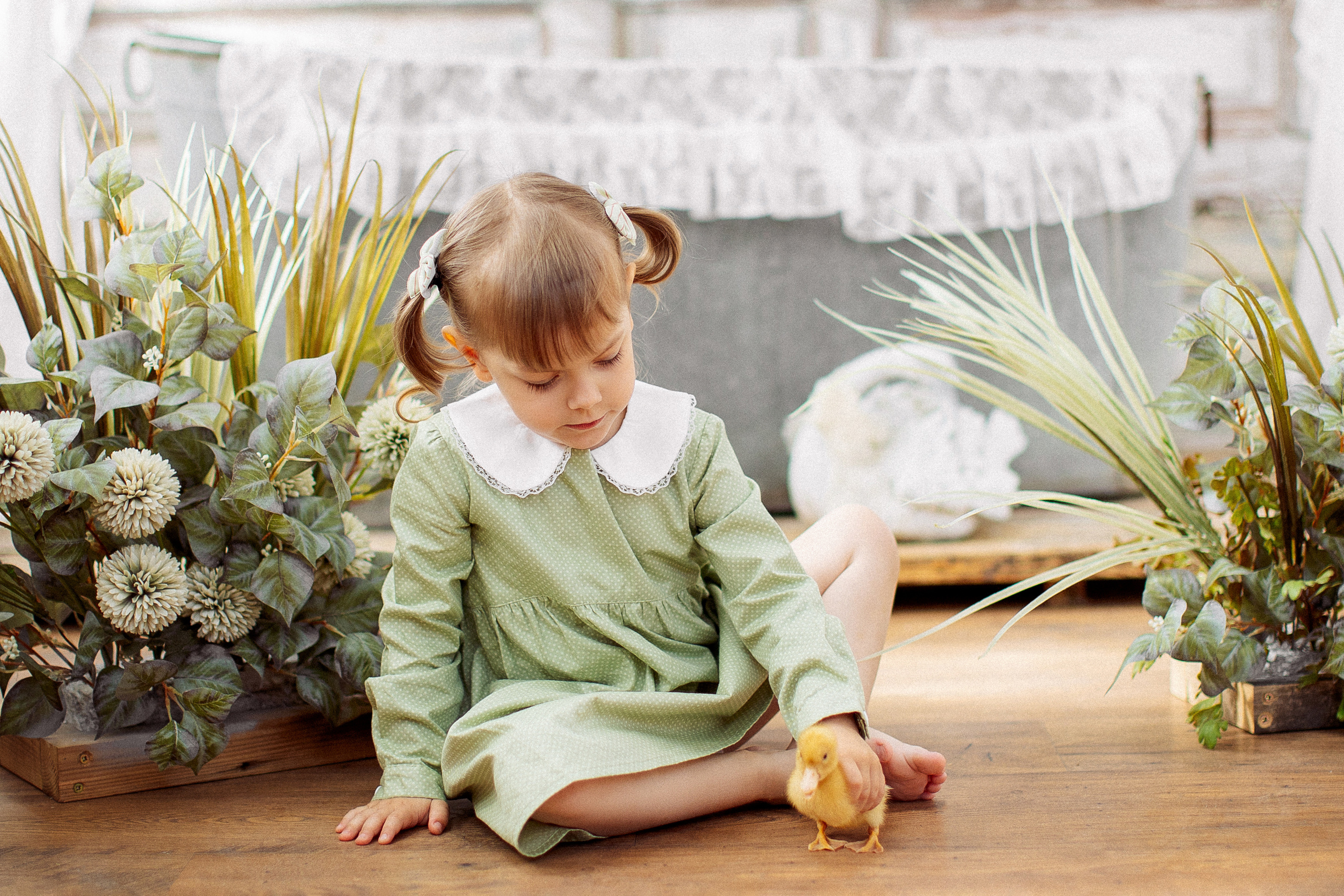 Пасха в стиле «Прованс», мама и дочки. Семейный и детский фотограф в Краснодаре Анна Трашкова