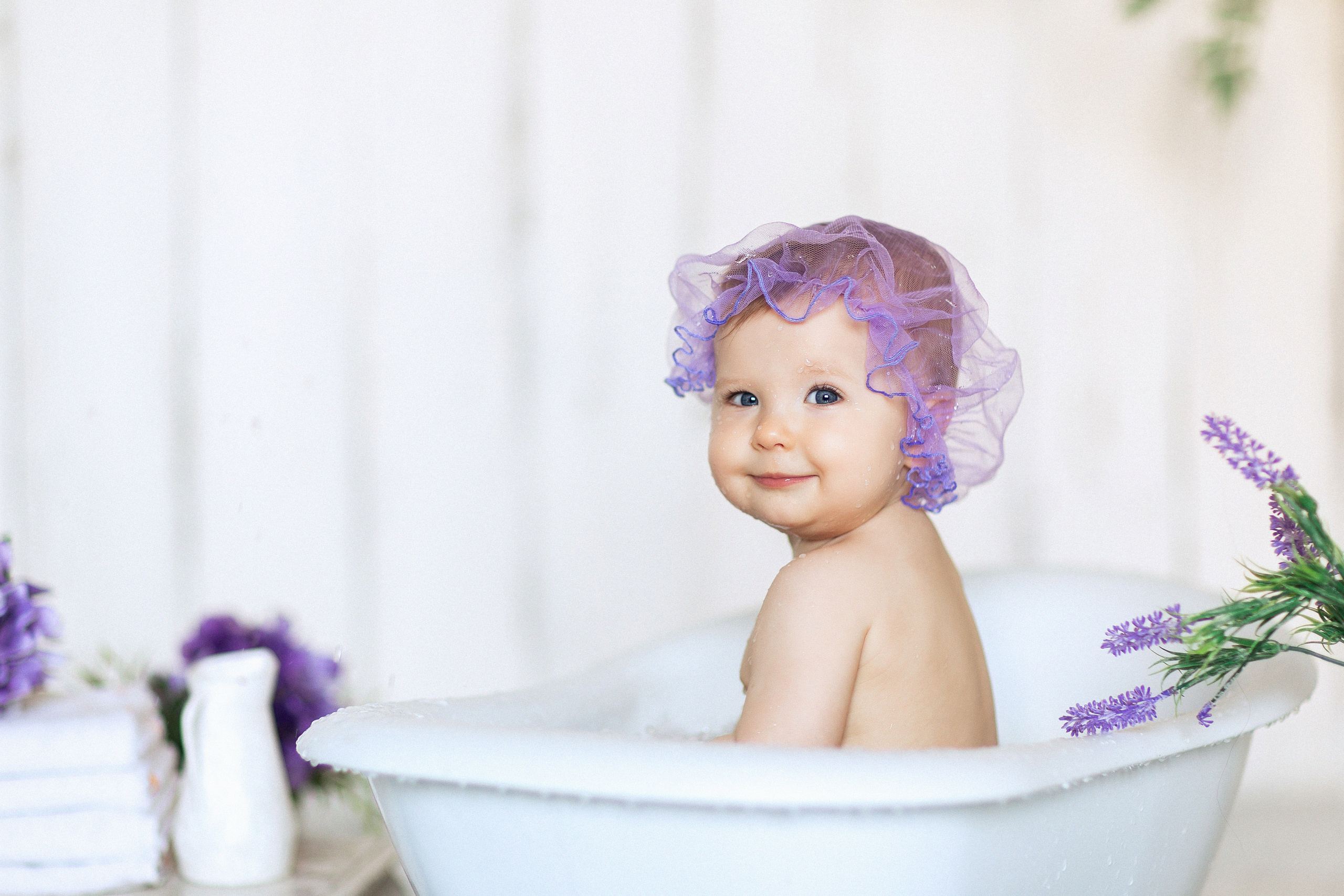 Молочные ванны для детей в Краснодаре. Семейный и детский фотограф в Краснодаре Анна Трашкова