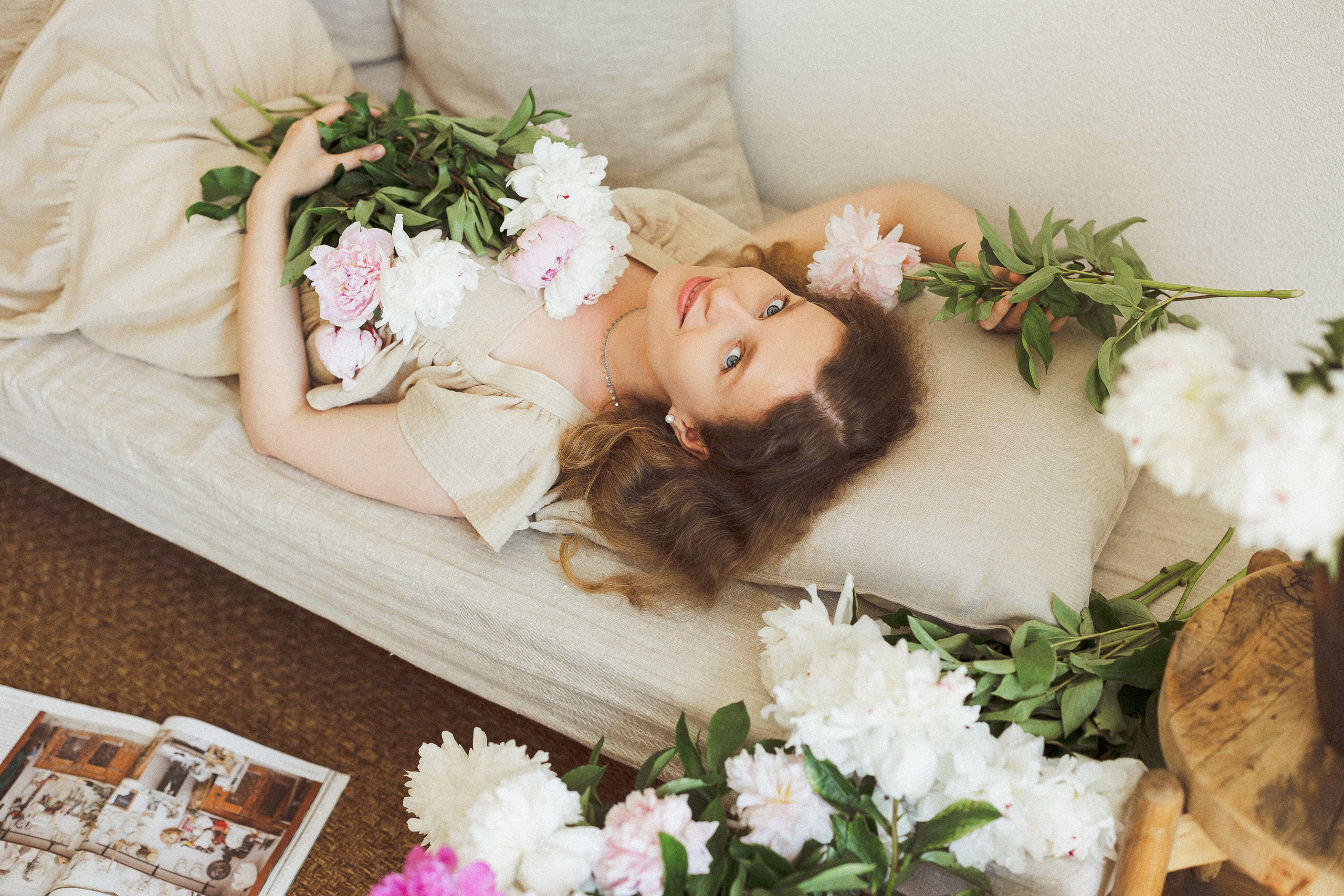Пионы. Семейный и детский фотограф в Краснодаре Анна Трашкова