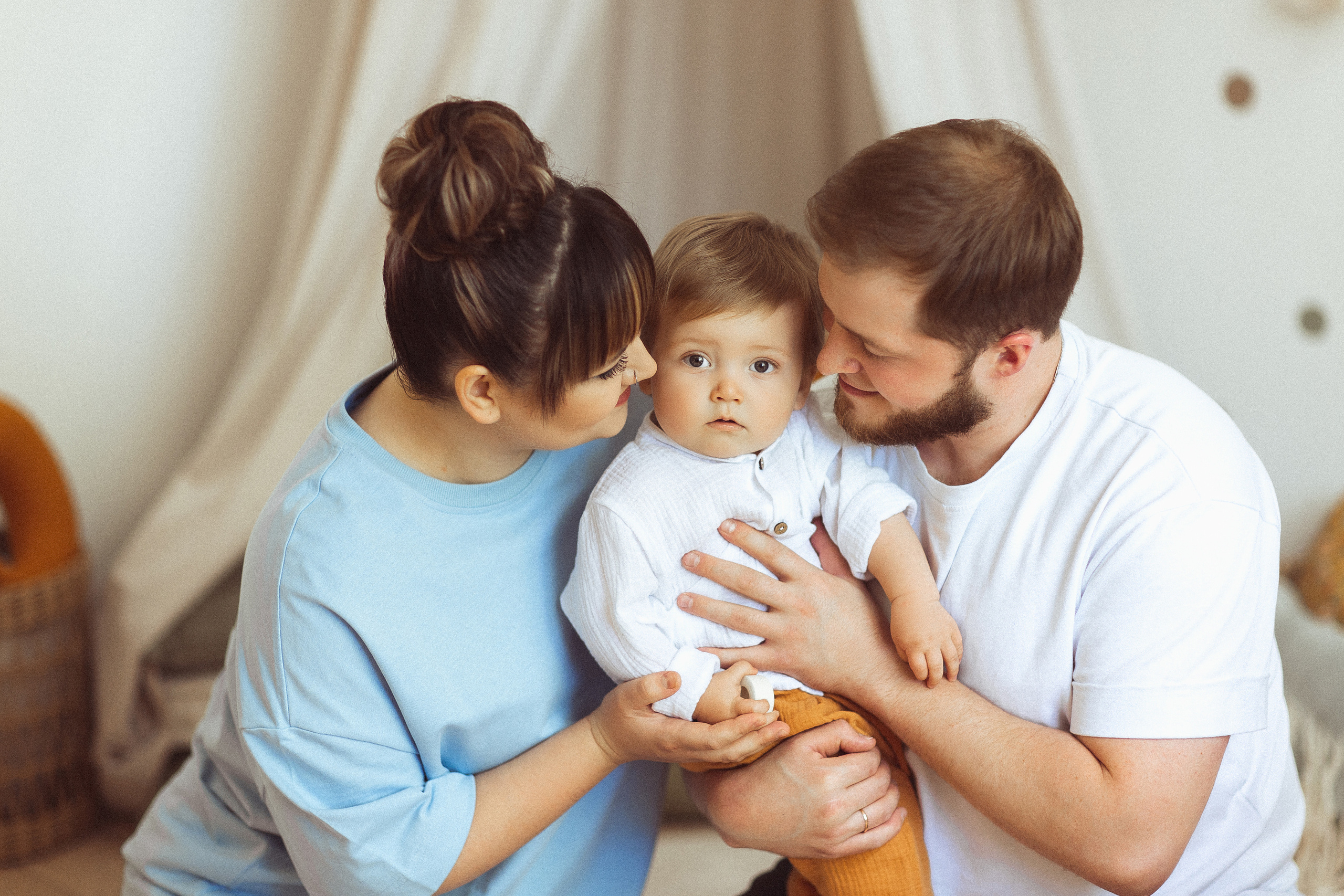 Яну 1 годик, Фотостудия «ХУГГЕ». Семейный и детский фотограф в Краснодаре Анна Трашкова