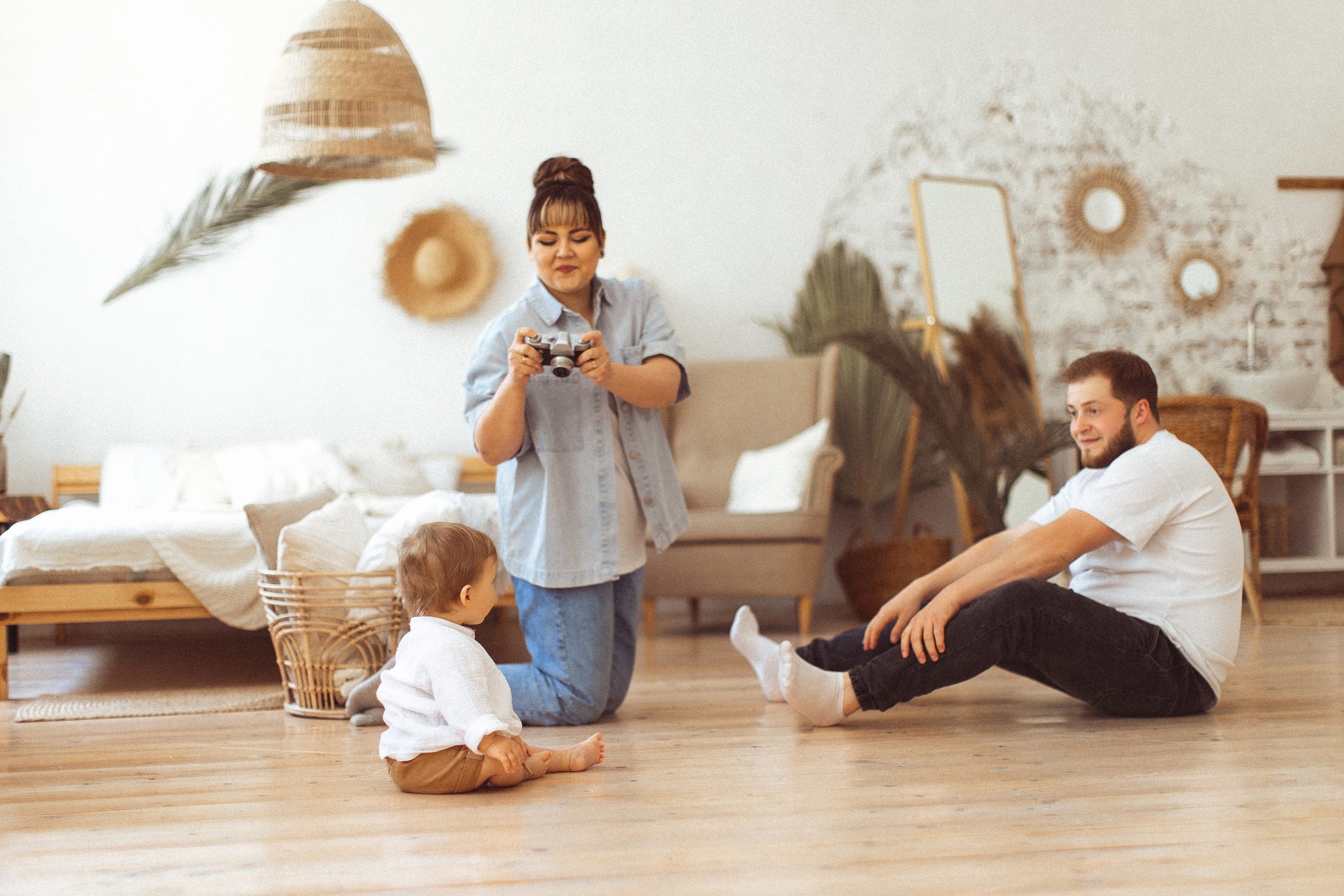 Яну 1 годик, Фотостудия «ХУГГЕ». Семейный и детский фотограф в Краснодаре Анна Трашкова