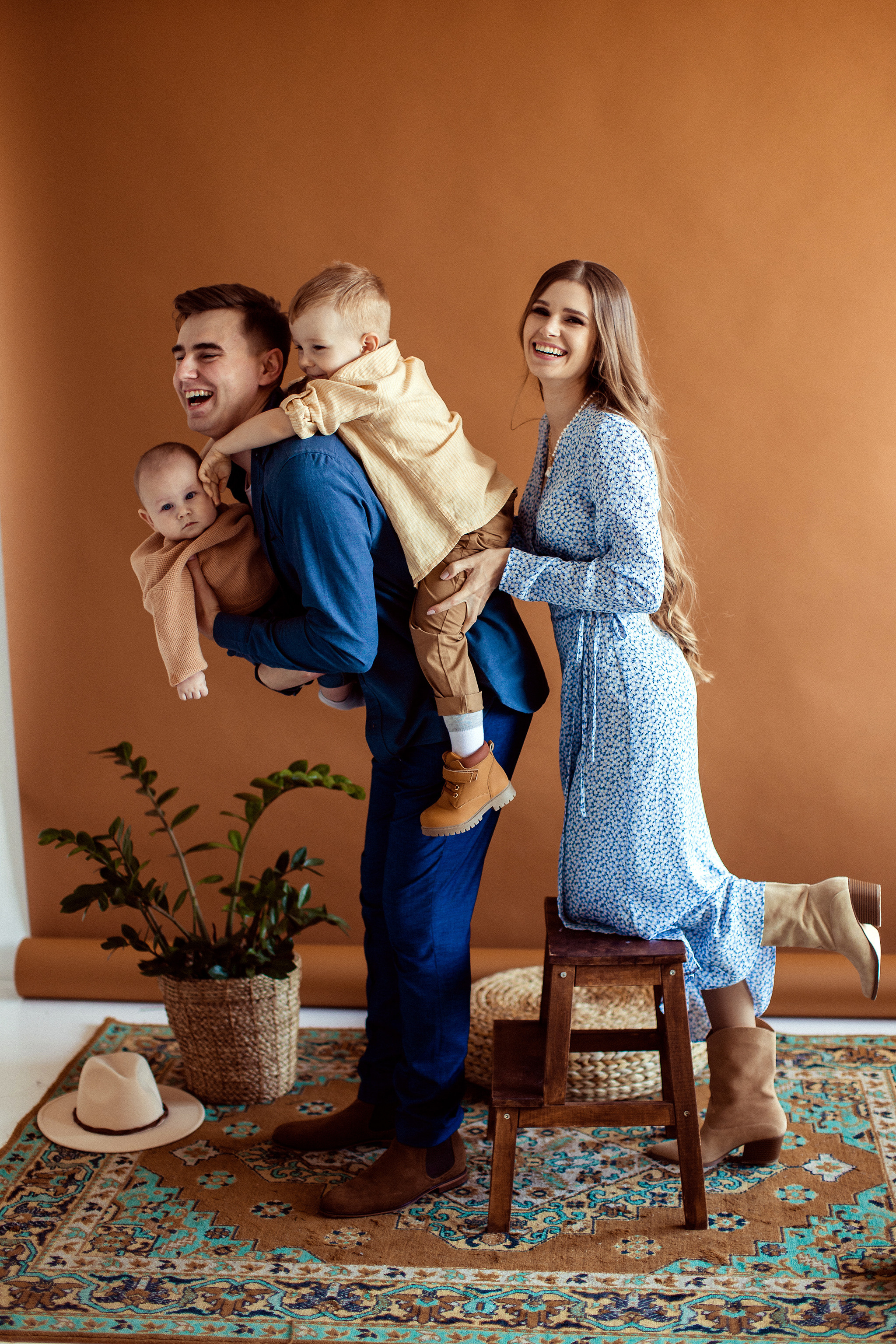 Настя + Саша = Кирилл и Даня. Семейный и детский фотограф в Краснодаре Анна Трашкова