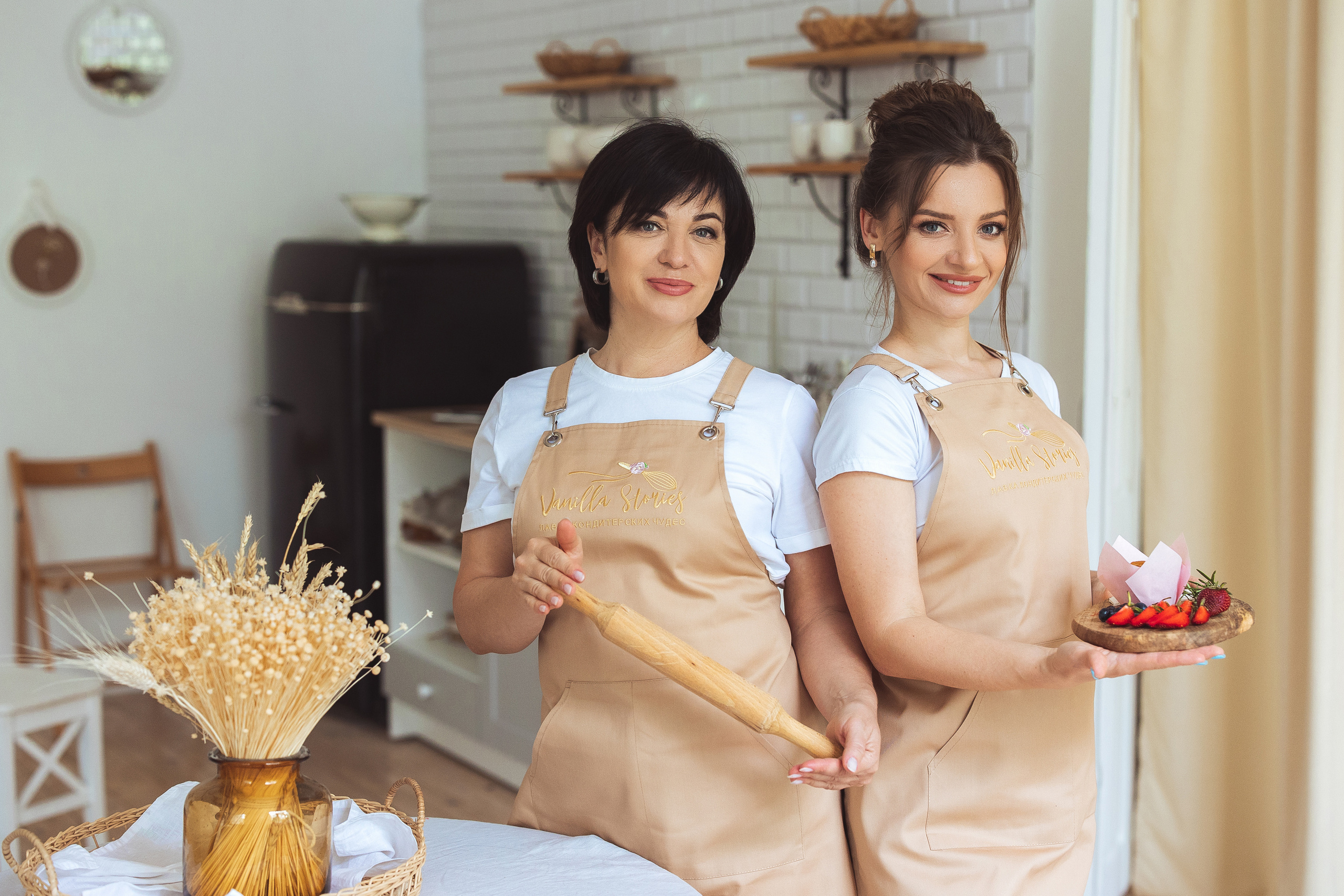 Кондитеры, Юля и Ирина. Семейный и детский фотограф в Краснодаре Анна Трашкова