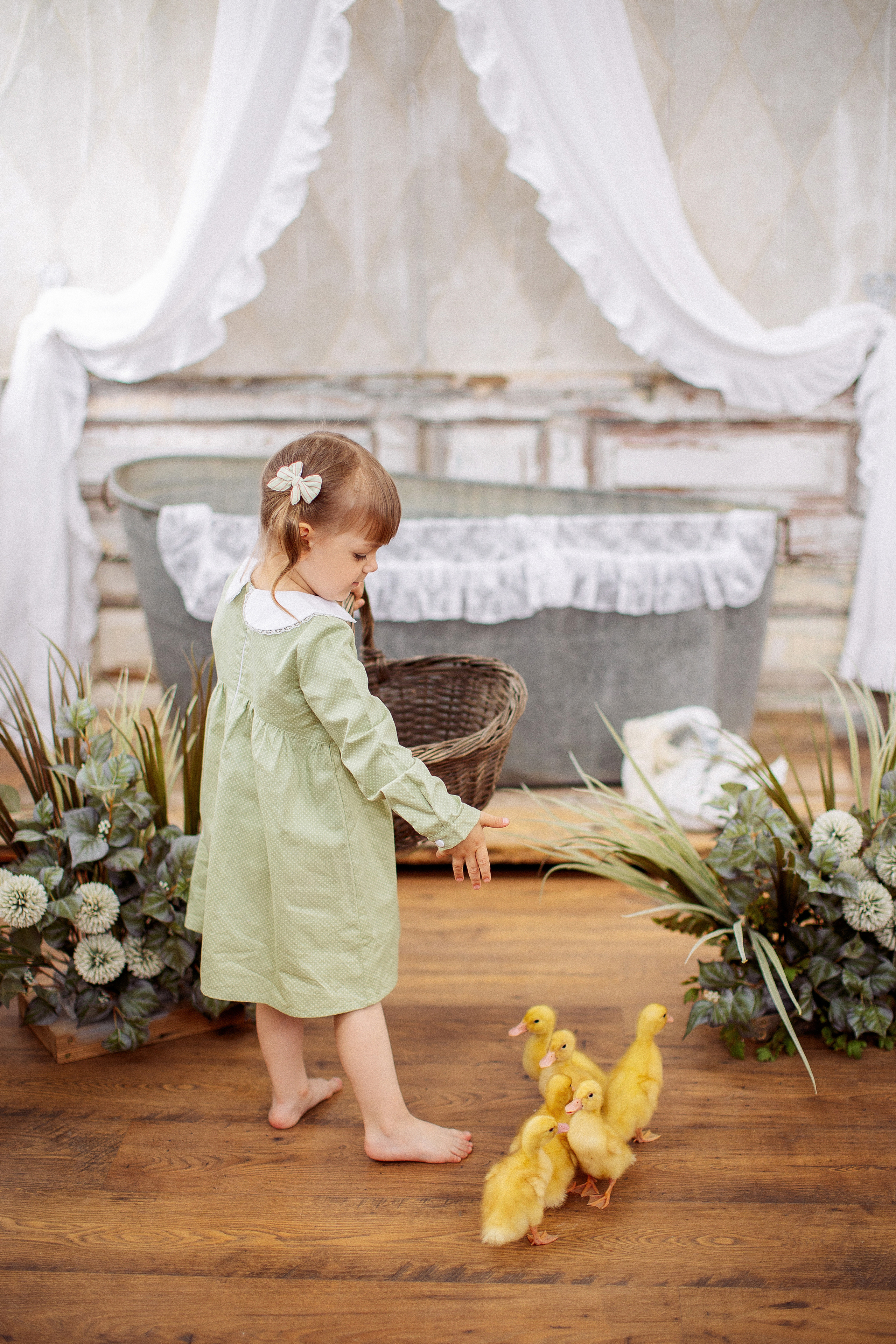 Пасха в стиле «Прованс», мама и дочки. Семейный и детский фотограф в Краснодаре Анна Трашкова
