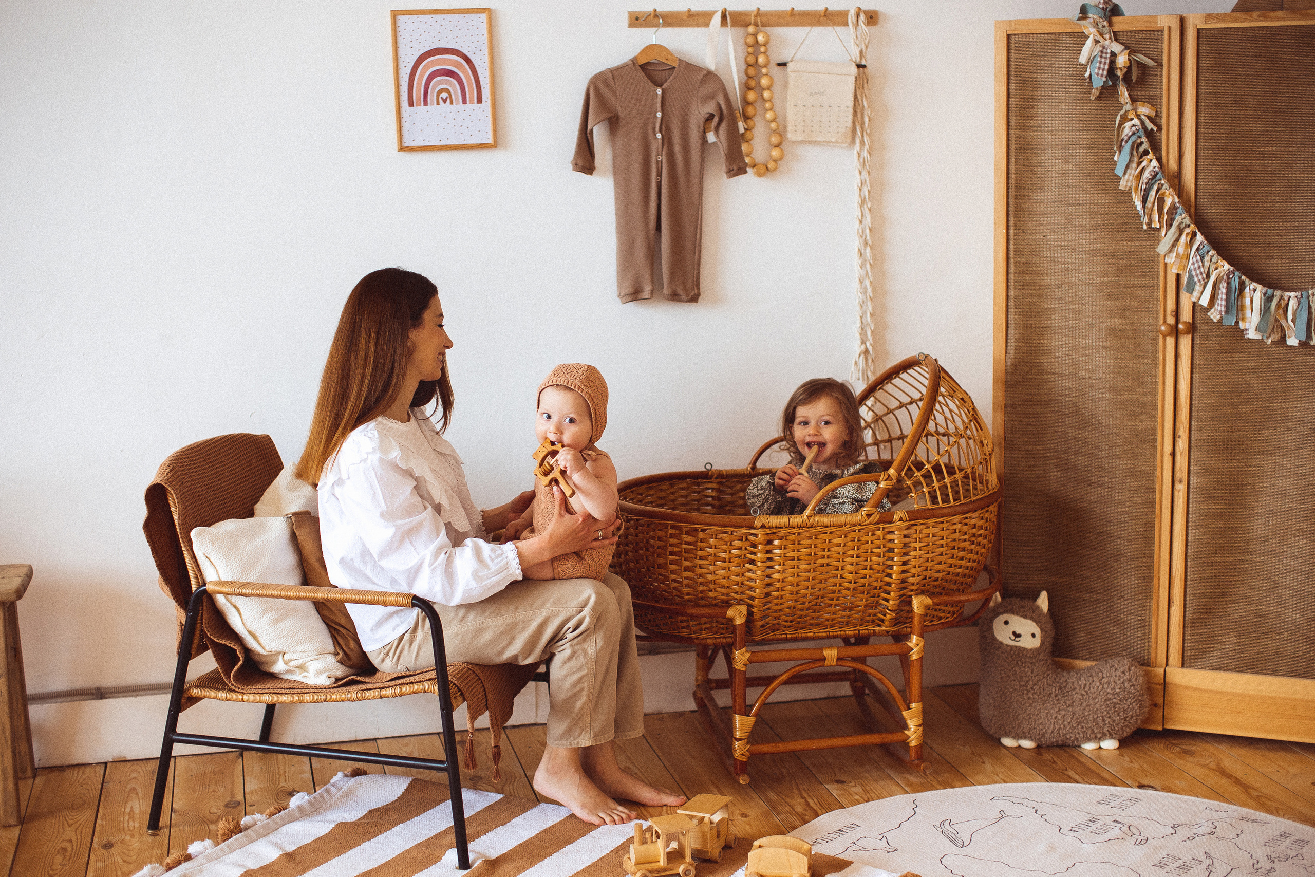 Семейная фотосессия для мамы с детьми в Краснодаре. Семейный и детский фотограф в Краснодаре Анна Трашкова