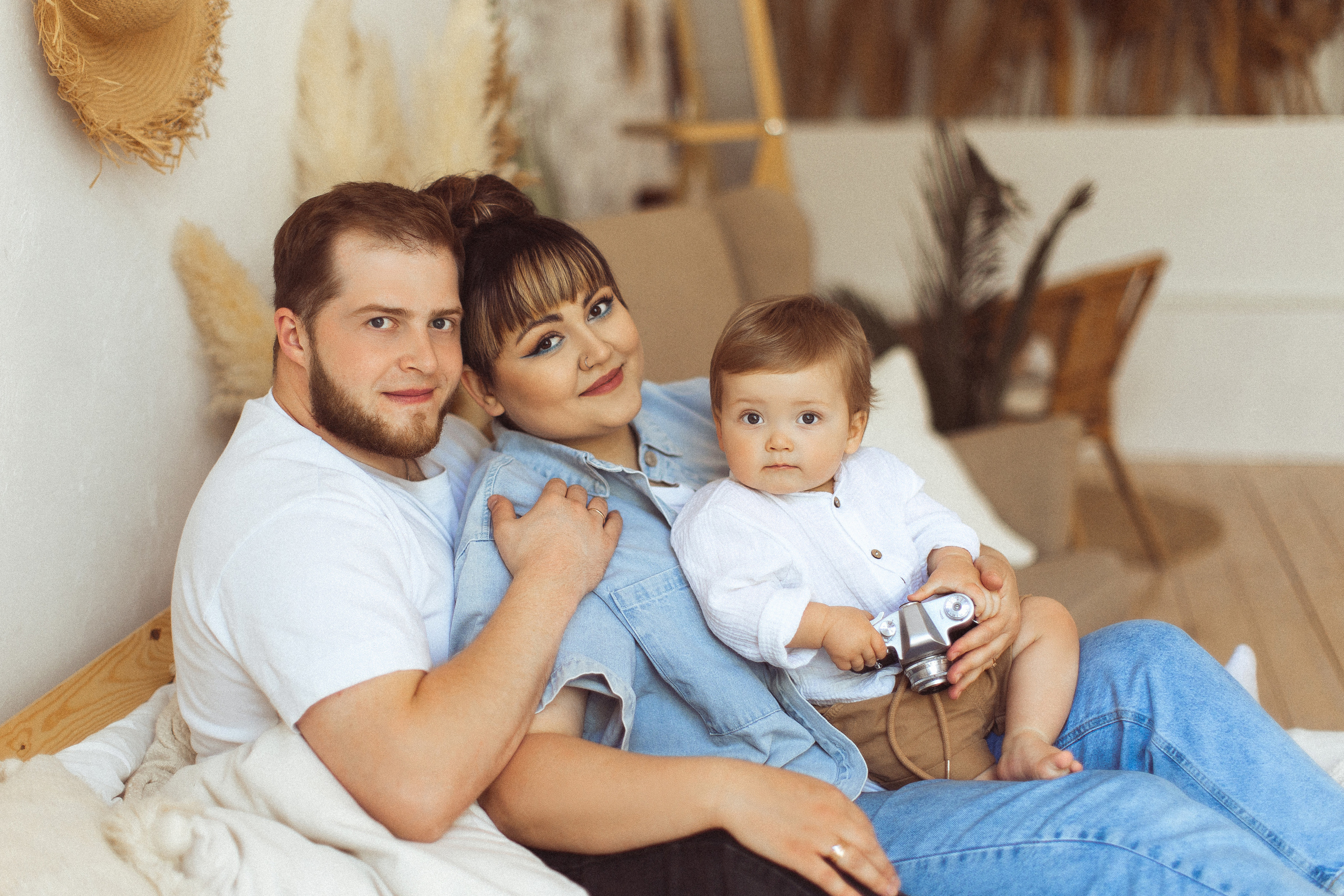 Яну 1 годик, Фотостудия «ХУГГЕ». Семейный и детский фотограф в Краснодаре Анна Трашкова