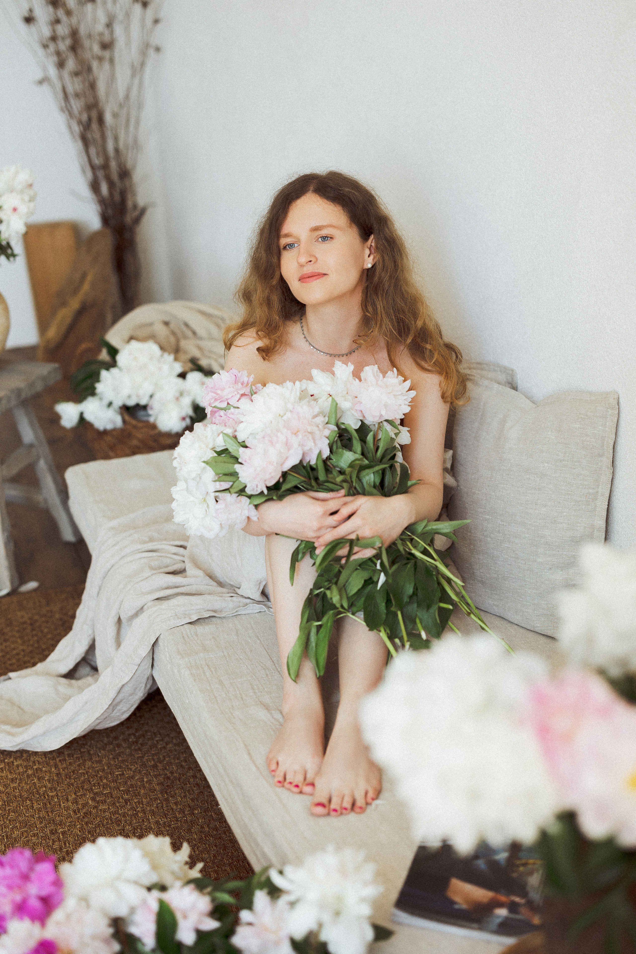 Пионы. Семейный и детский фотограф в Краснодаре Анна Трашкова