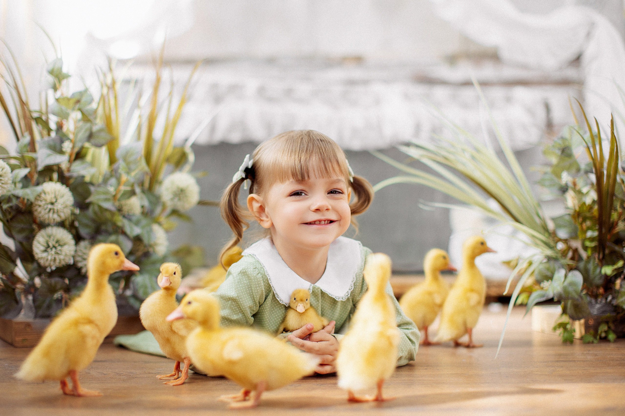 Пасха в стиле «Прованс», мама и дочки. Семейный и детский фотограф в Краснодаре Анна Трашкова