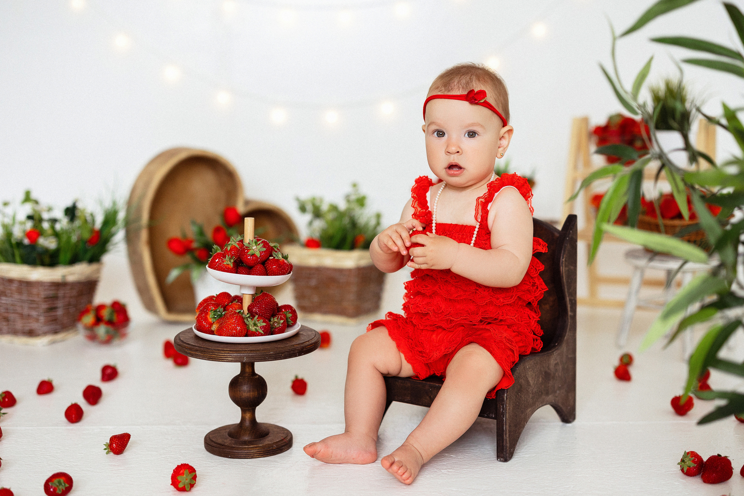 Клубничка. Семейный и детский фотограф в Краснодаре Анна Трашкова