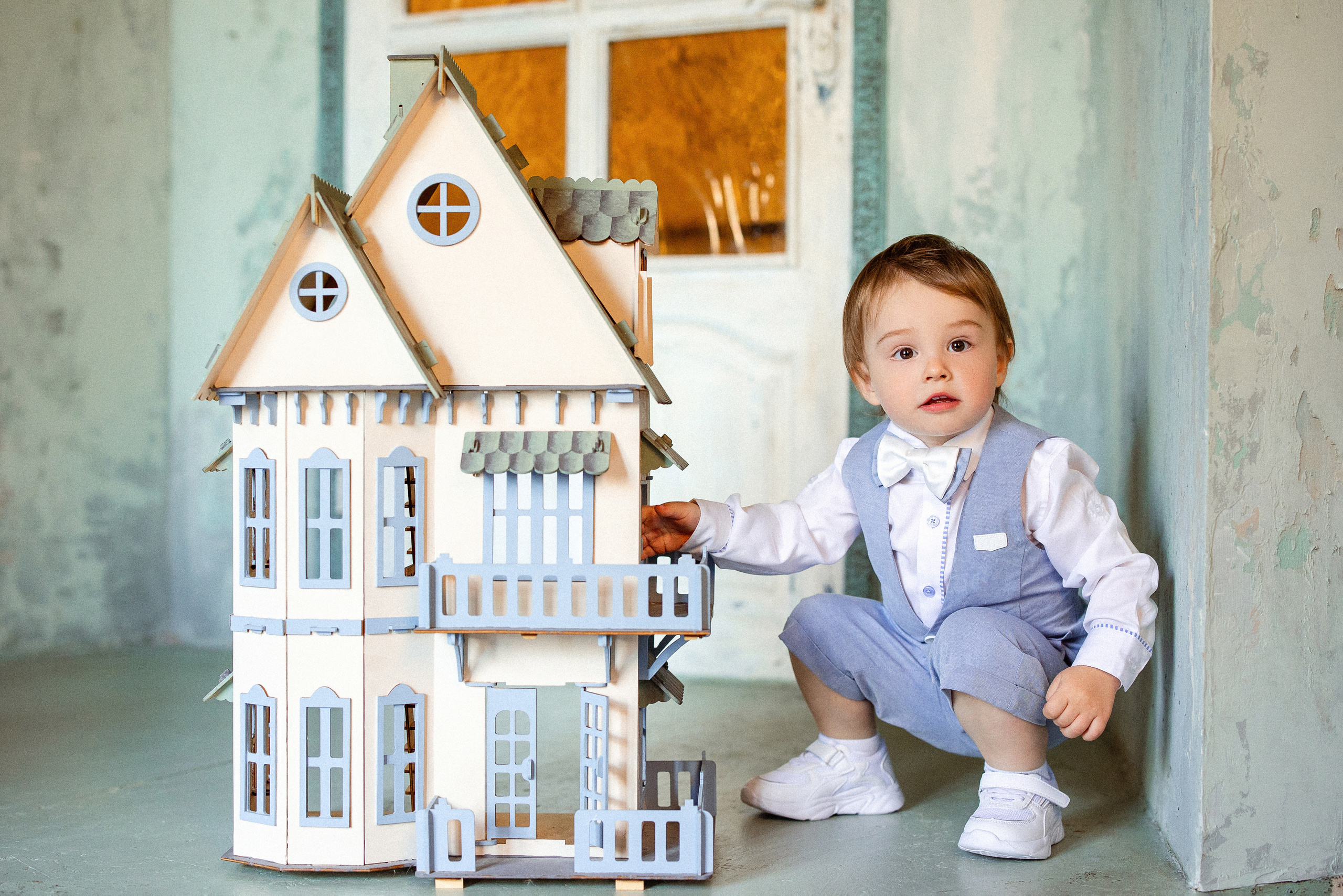 Андрюше 2 годика, Фотостудия «Винтаж». Семейный и детский фотограф в Краснодаре Анна Трашкова