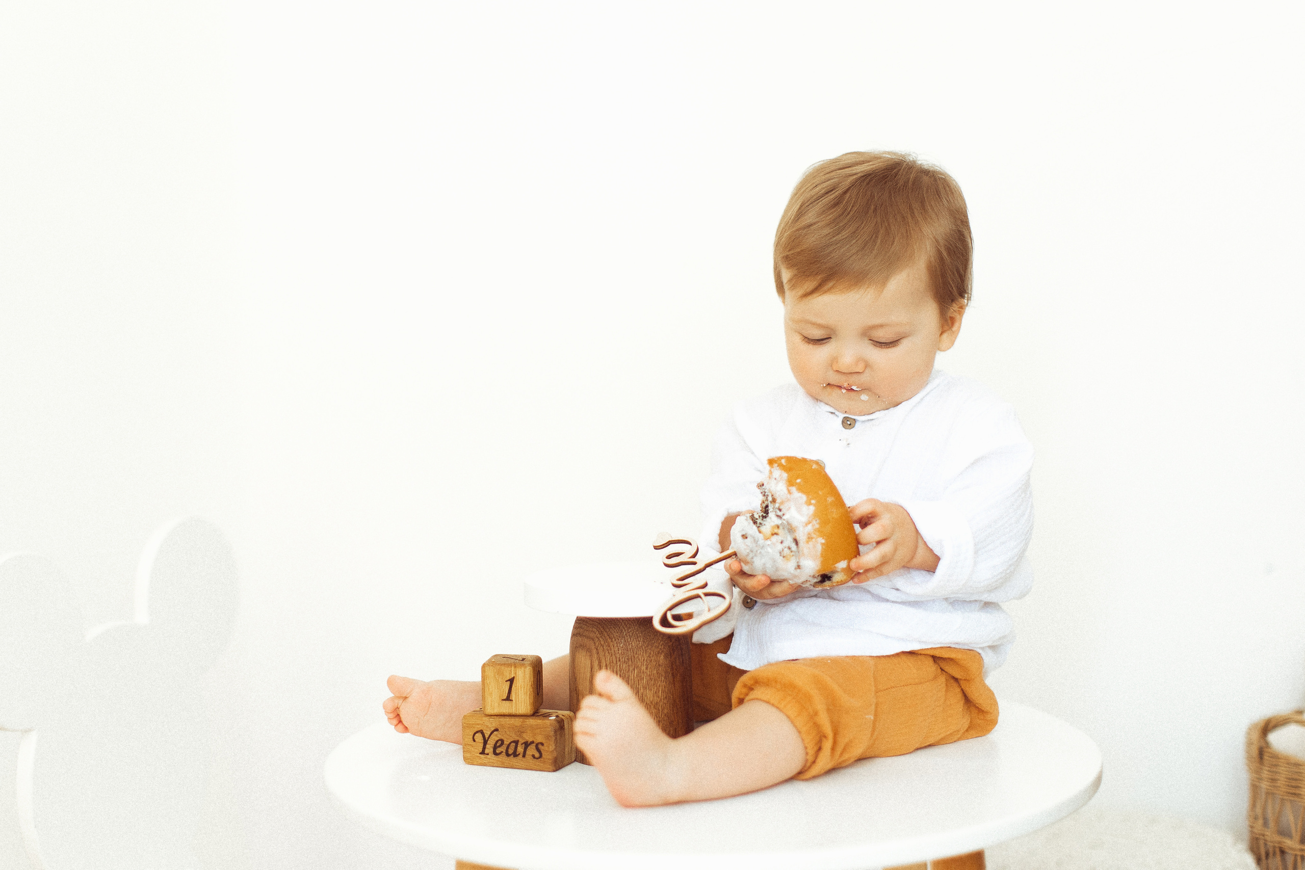 Яну 1 годик, Фотостудия «ХУГГЕ». Семейный и детский фотограф в Краснодаре Анна Трашкова