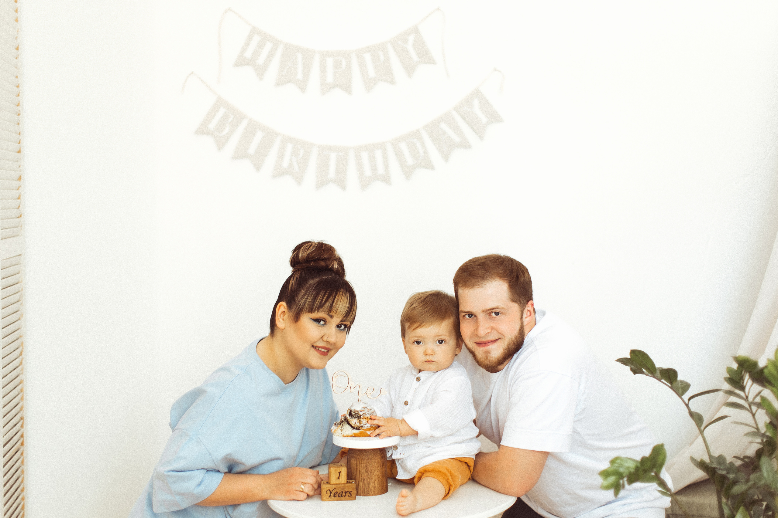 Яну 1 годик, Фотостудия «ХУГГЕ». Семейный и детский фотограф в Краснодаре Анна Трашкова