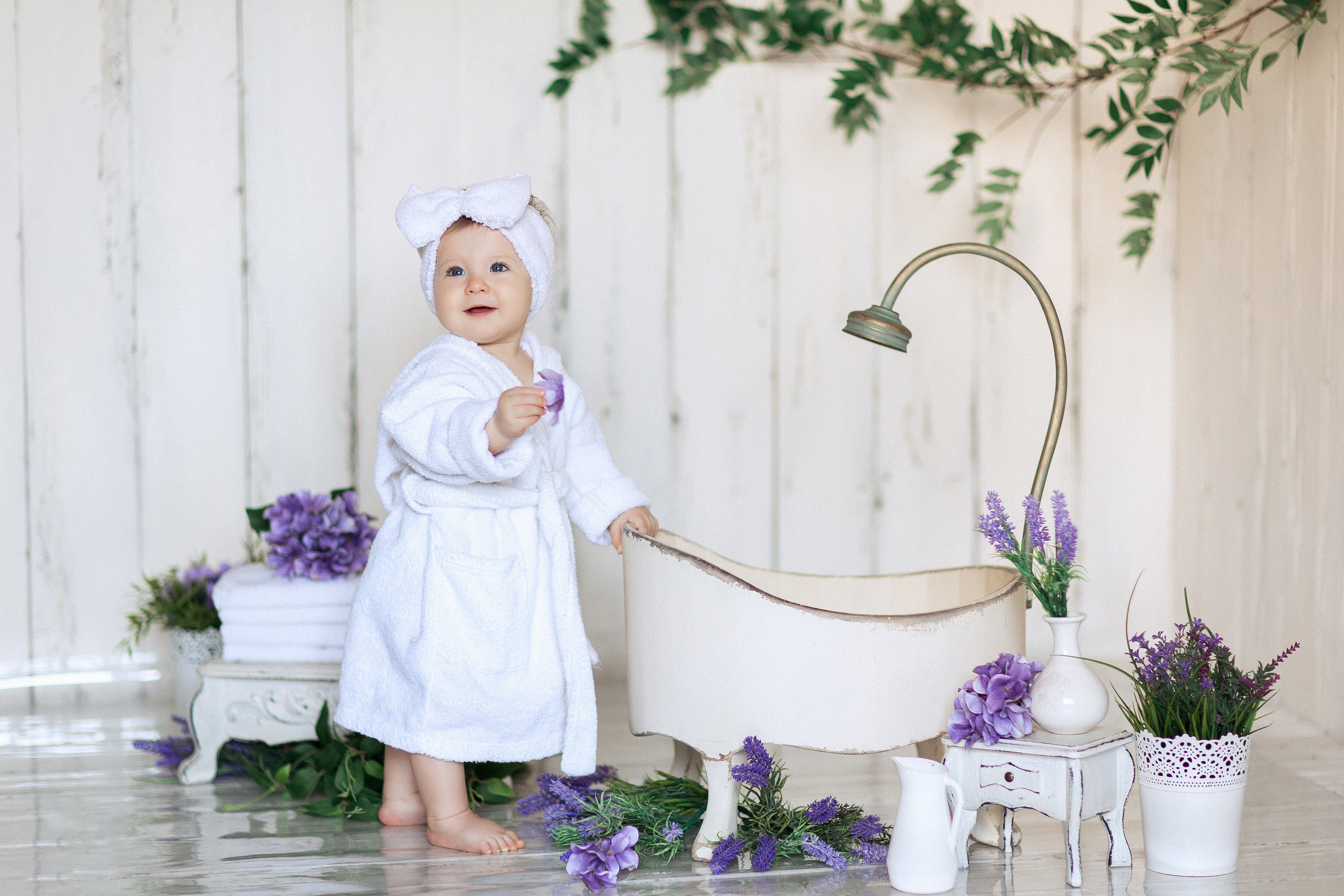Молочные ванны для детей в Краснодаре. Семейный и детский фотограф в Краснодаре Анна Трашкова