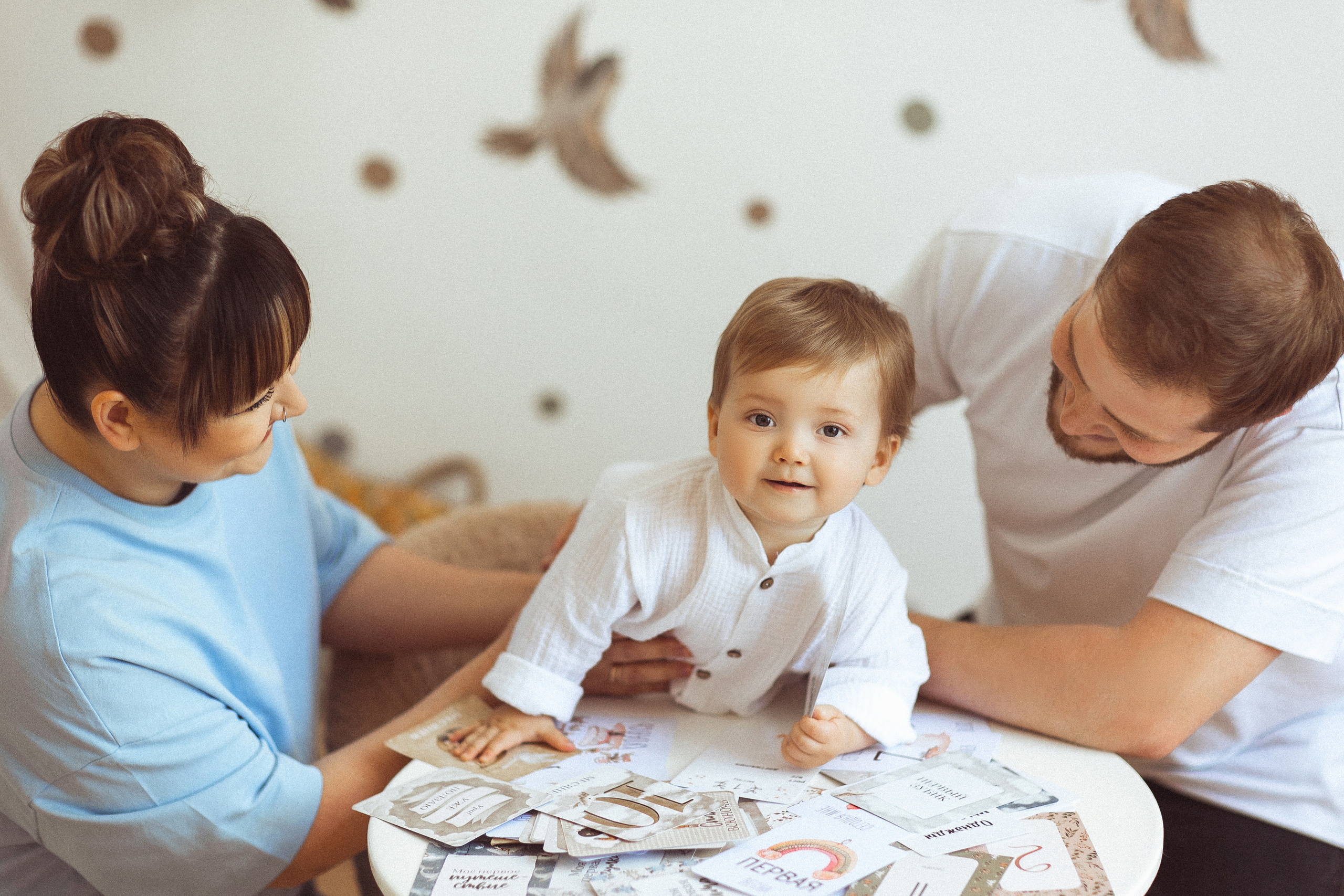 Яну 1 годик, Фотостудия «ХУГГЕ». Семейный и детский фотограф в Краснодаре Анна Трашкова