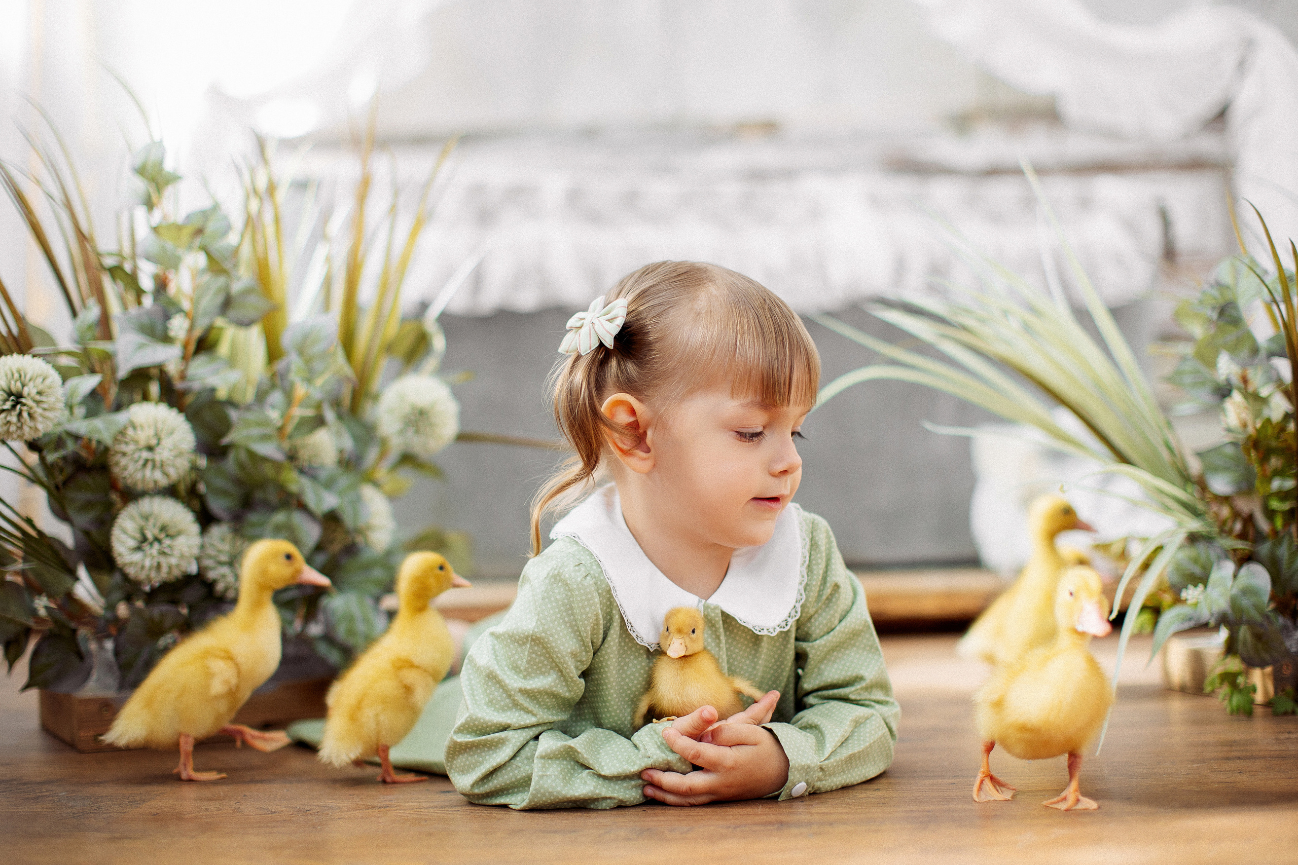Пасха в стиле «Прованс», мама и дочки. Семейный и детский фотограф в Краснодаре Анна Трашкова
