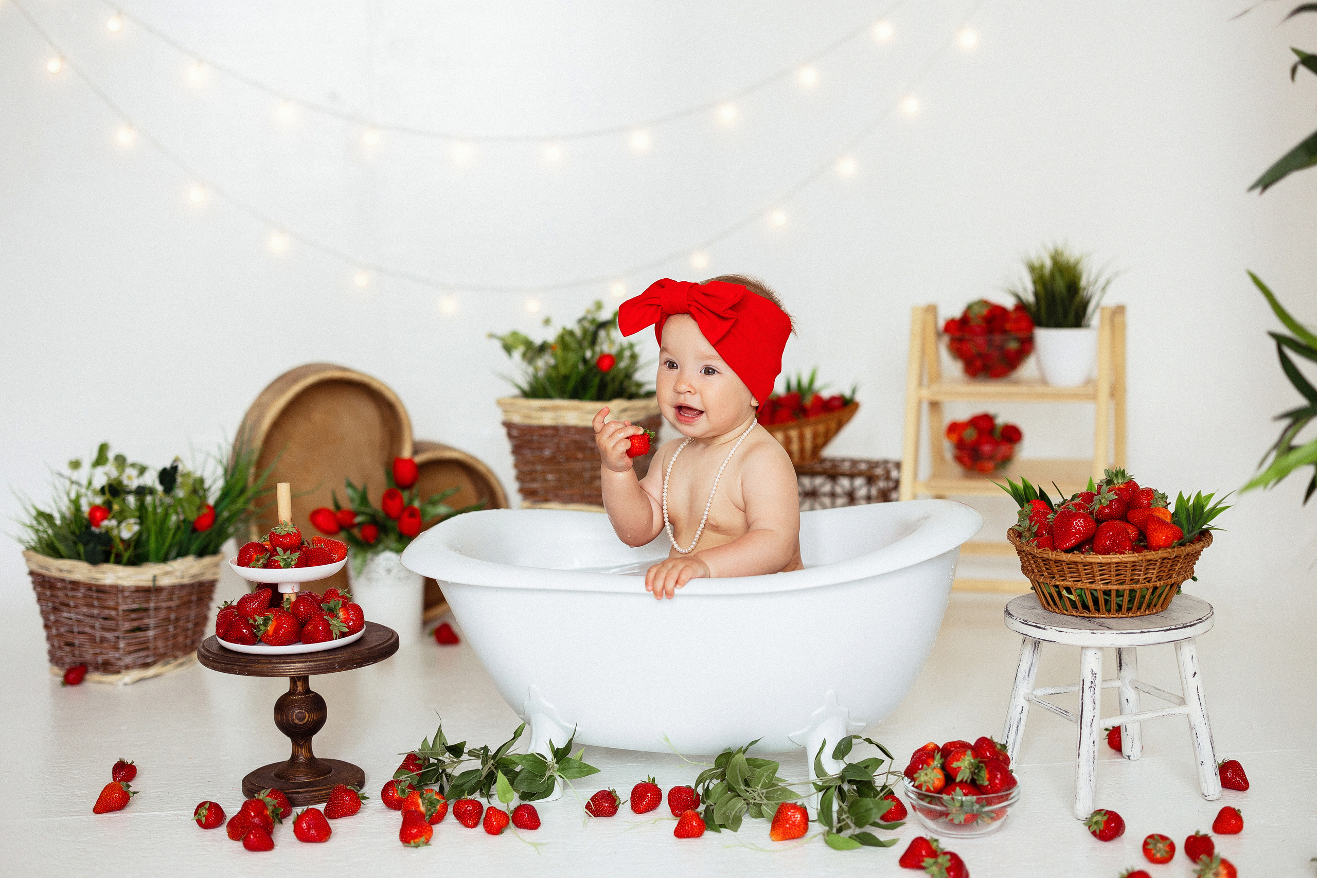 Клубничка. Семейный и детский фотограф в Краснодаре Анна Трашкова