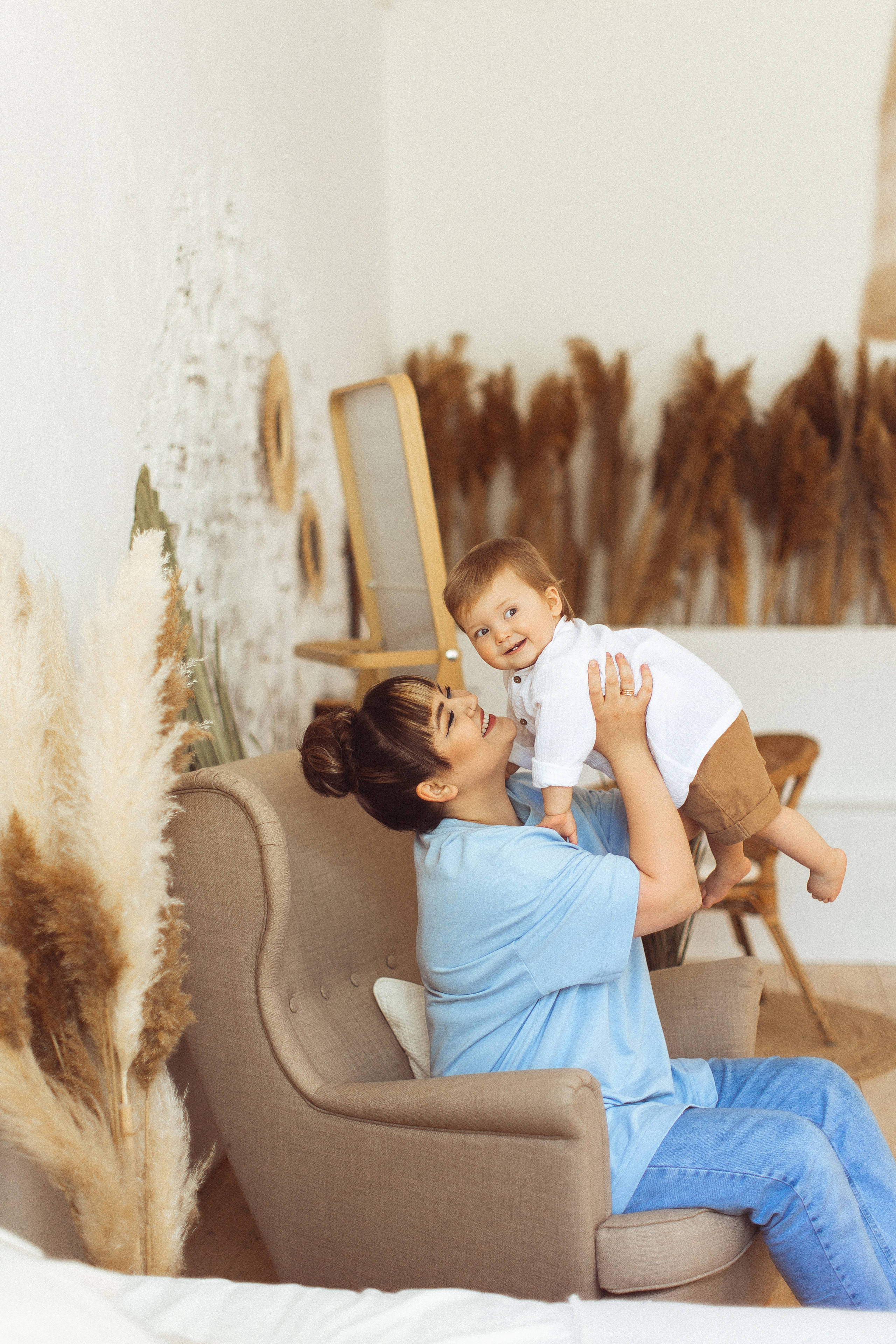 Яну 1 годик, Фотостудия «ХУГГЕ». Семейный и детский фотограф в Краснодаре Анна Трашкова