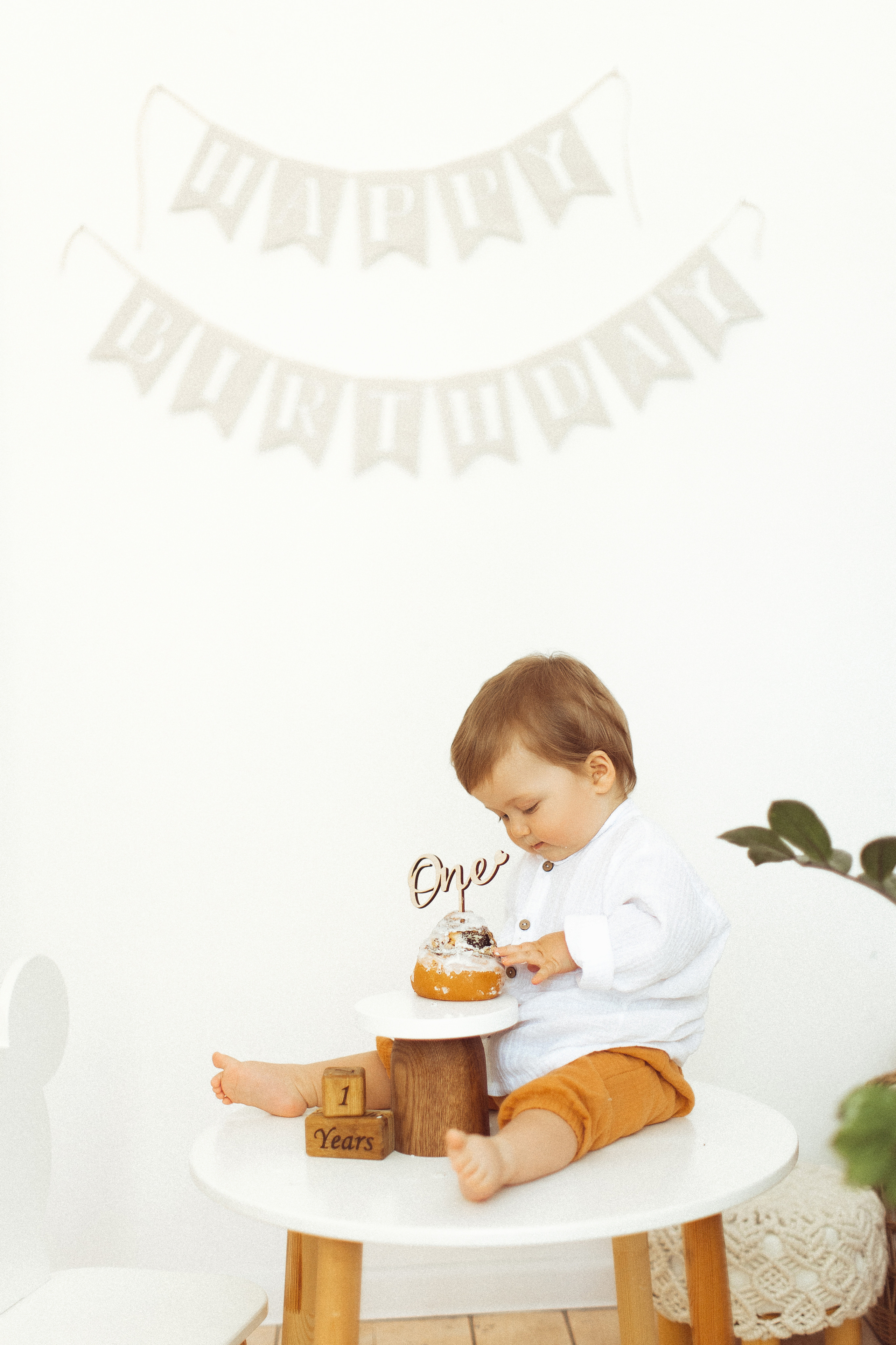 Яну 1 годик, Фотостудия «ХУГГЕ». Семейный и детский фотограф в Краснодаре Анна Трашкова