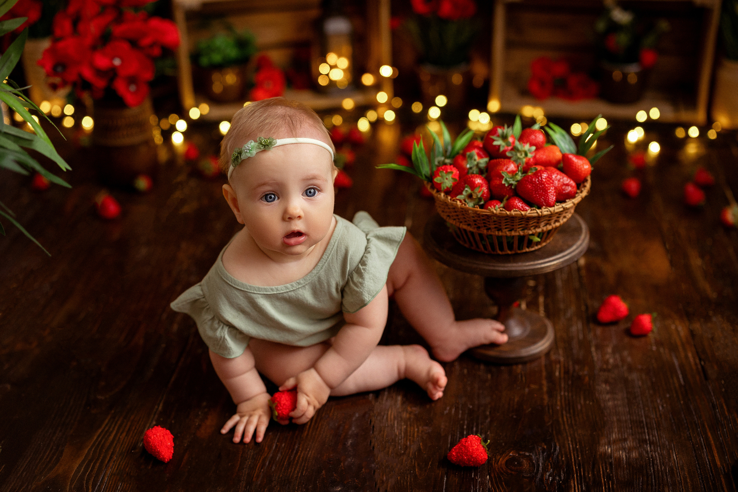 Клубничка. Семейный и детский фотограф в Краснодаре Анна Трашкова