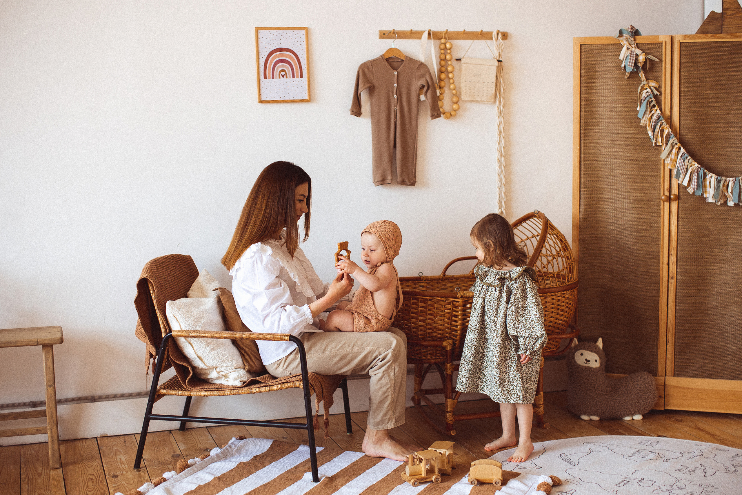 Семейная фотосессия для мамы с детьми в Краснодаре. Семейный и детский фотограф в Краснодаре Анна Трашкова
