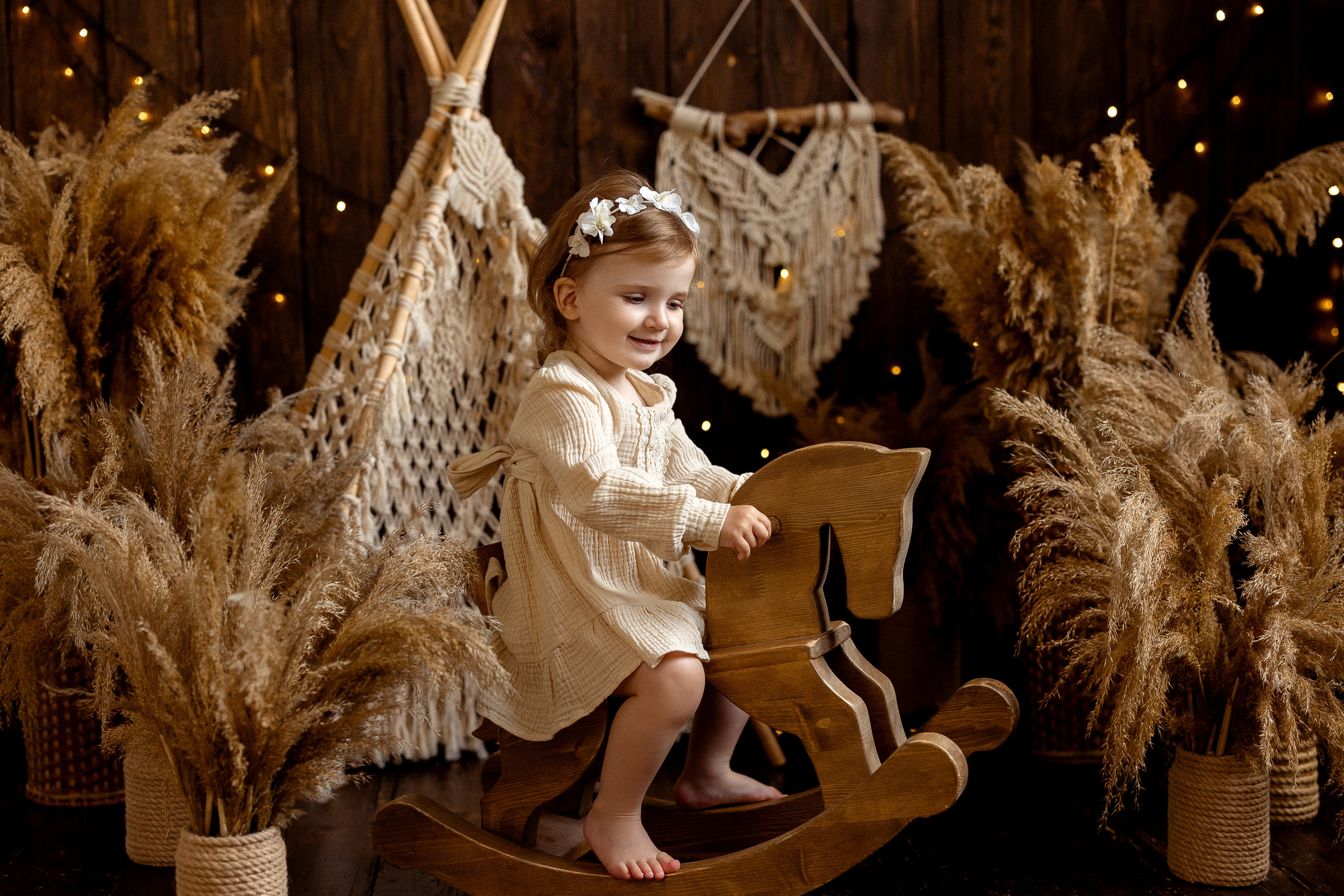 Бохо на тёмном. Семейный и детский фотограф в Краснодаре Анна Трашкова