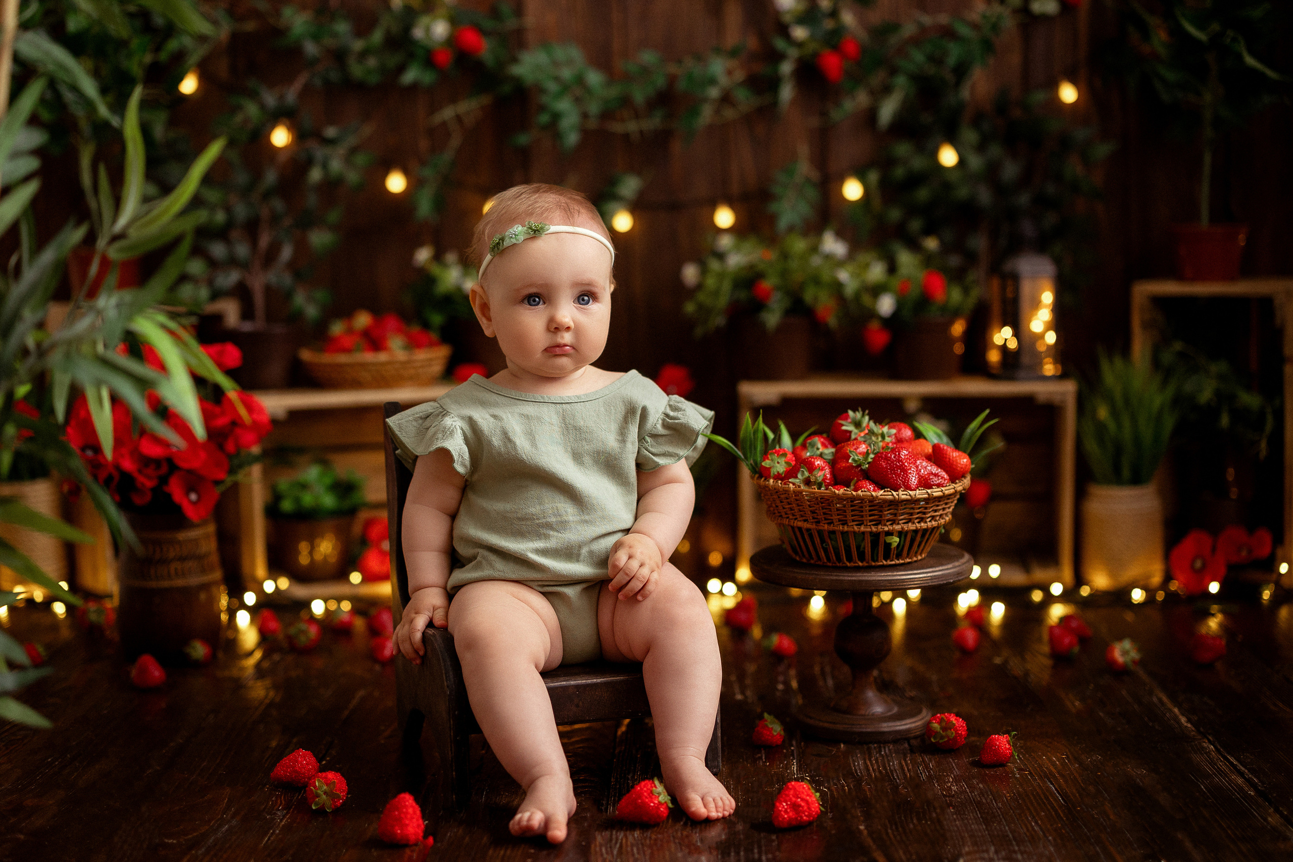 Клубничка. Семейный и детский фотограф в Краснодаре Анна Трашкова