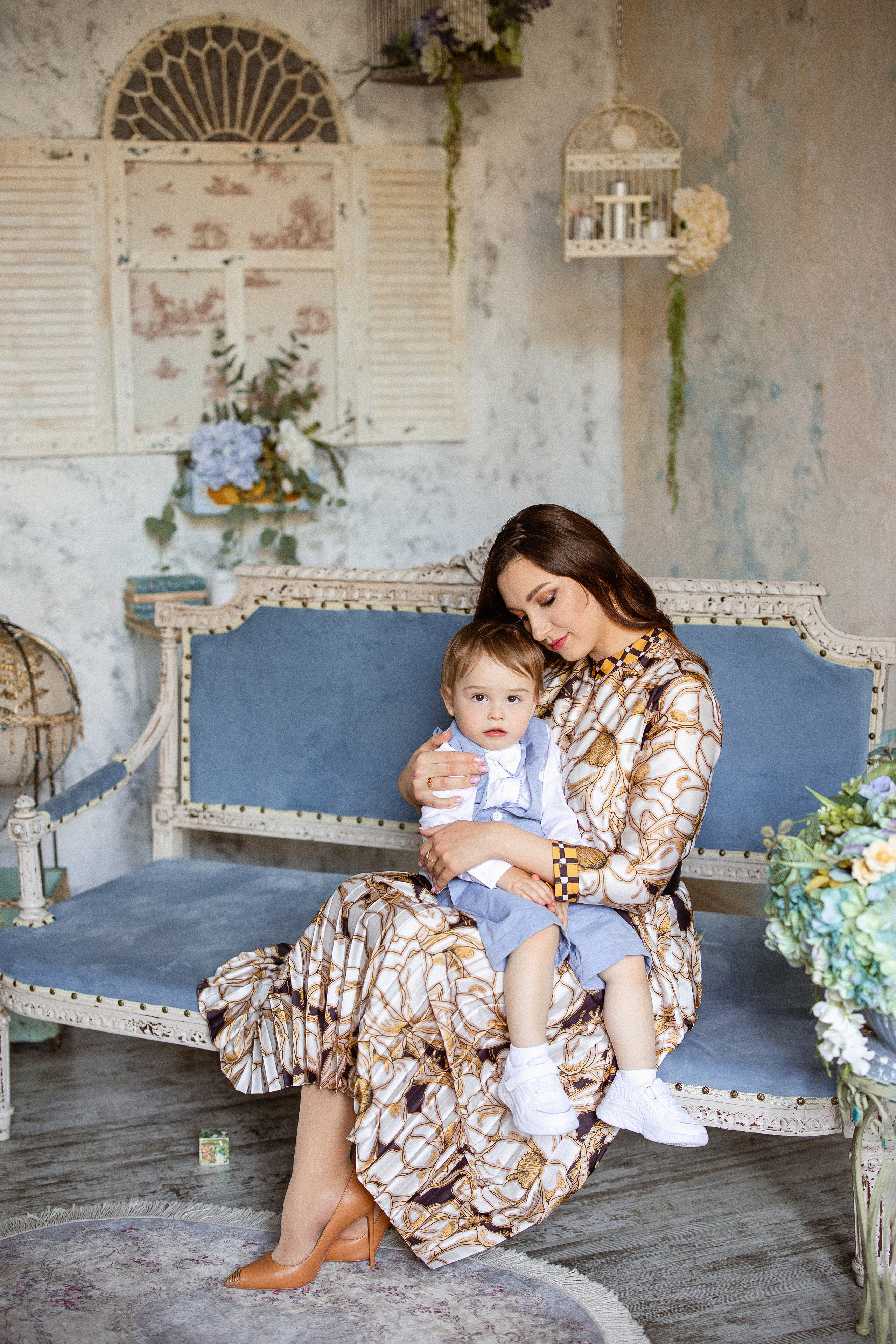 Андрюше 2 годика, Фотостудия «Винтаж». Семейный и детский фотограф в Краснодаре Анна Трашкова