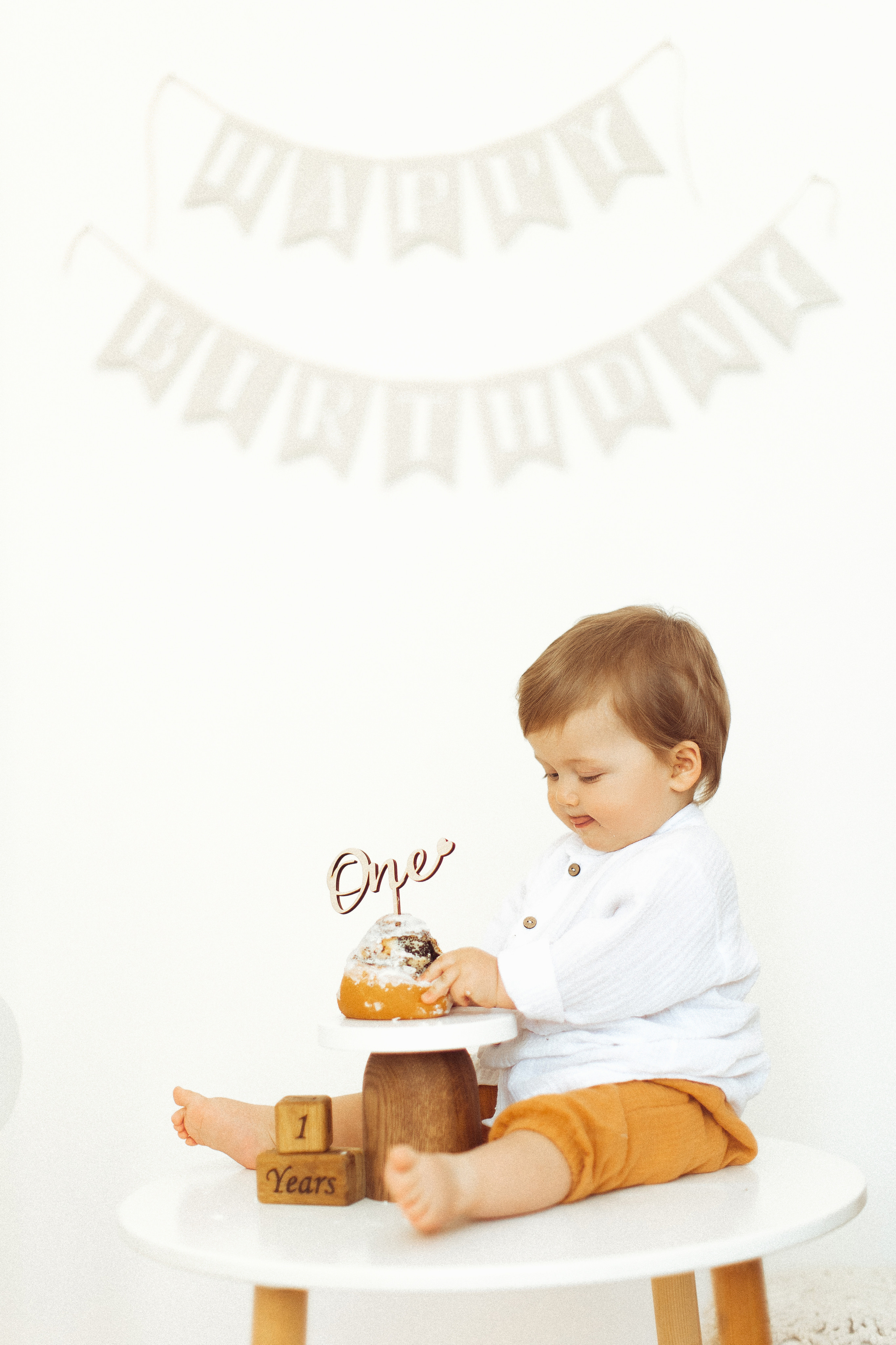 Яну 1 годик, Фотостудия «ХУГГЕ». Семейный и детский фотограф в Краснодаре Анна Трашкова