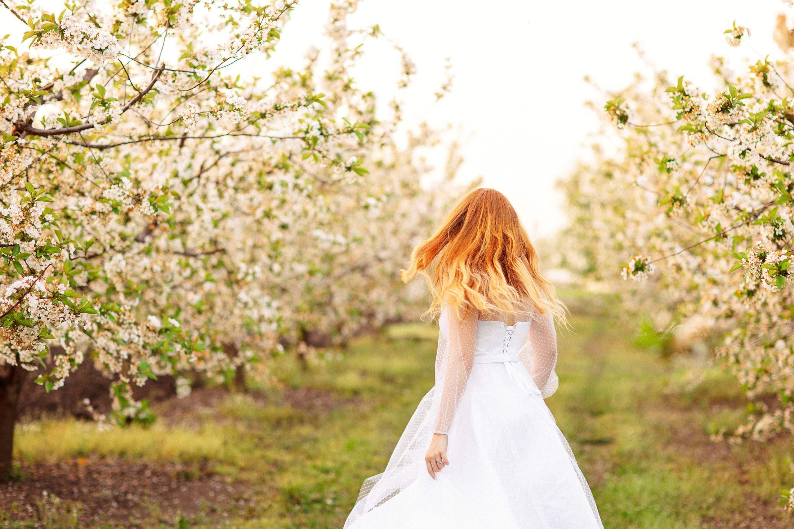 Фотосессия в цветущем саду, Краснодар. Семейный и детский фотограф в Краснодаре Анна Трашкова