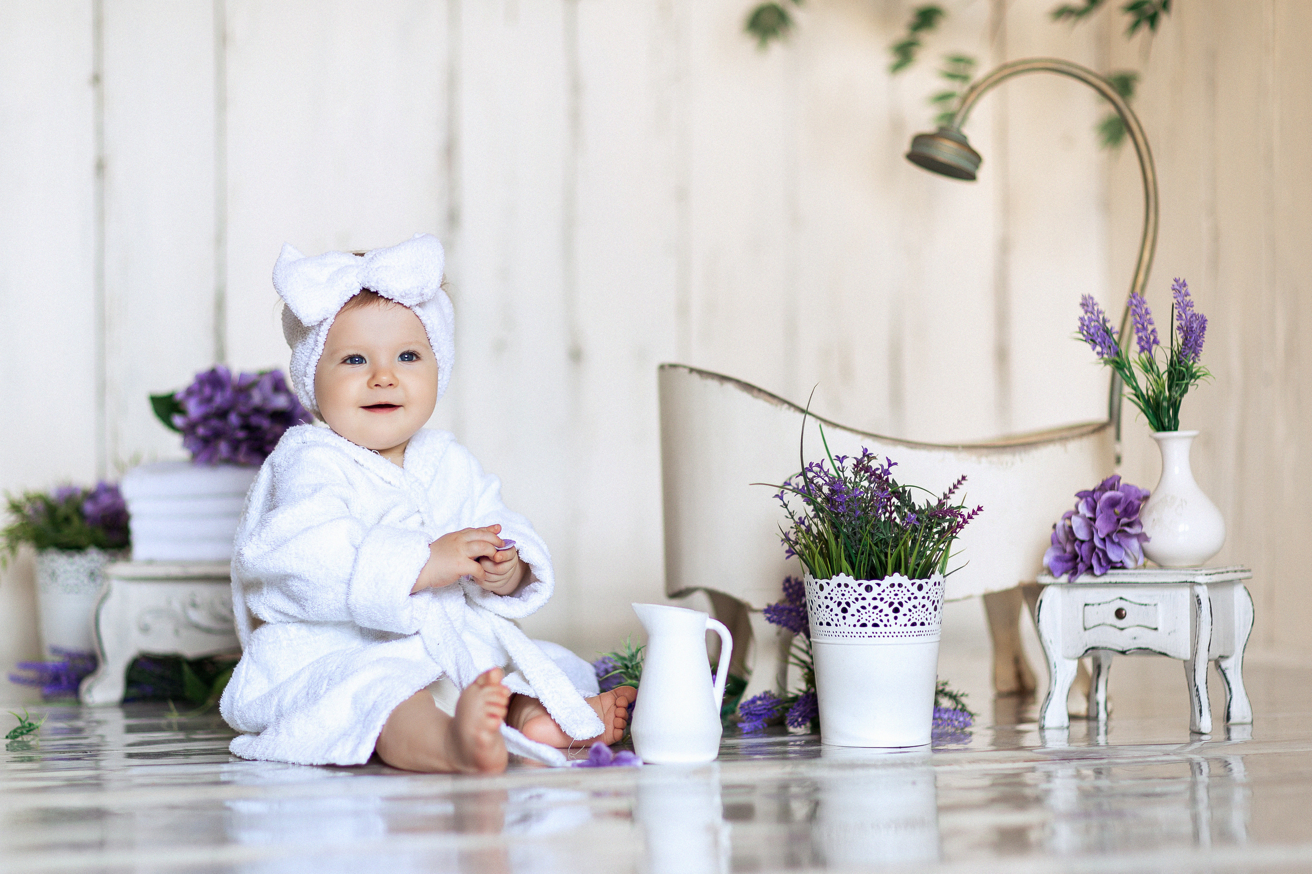 Молочные ванны для детей в Краснодаре. Семейный и детский фотограф в Краснодаре Анна Трашкова