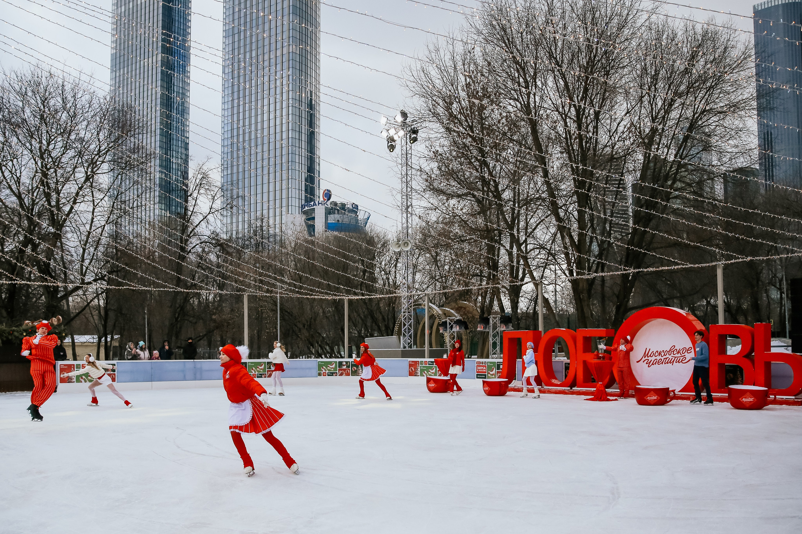 Ледовое шоу Сити каток Московское Чаепитие. Фотограф и видеограф Анна Домашенко