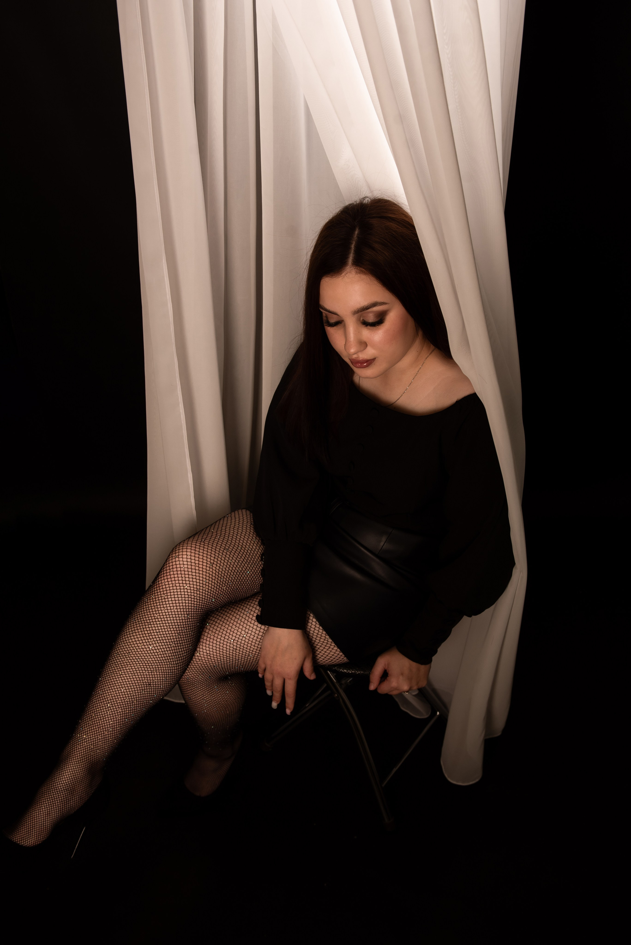 Портретная съемка в студии