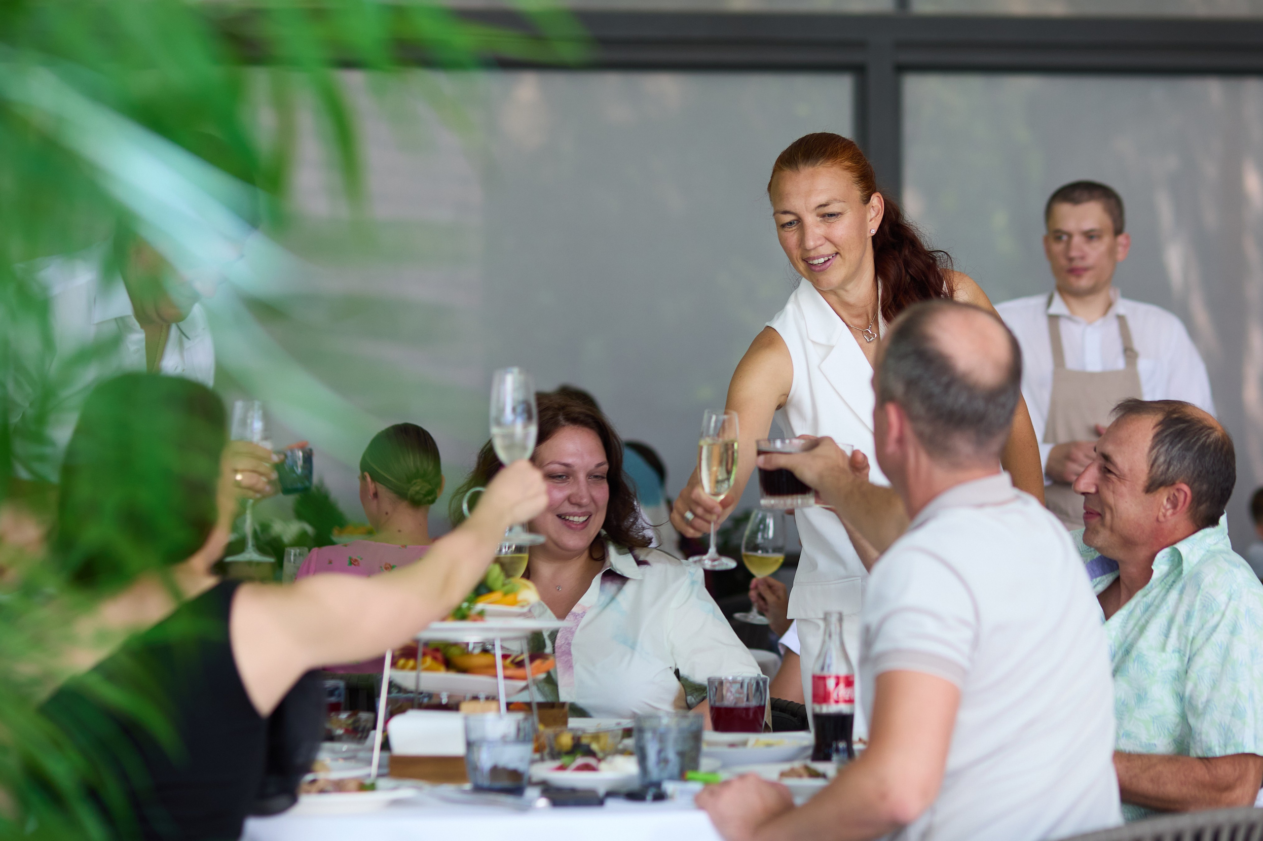 День Рождения 45 лет в ресторане «Ривьера». Александр Осин — корпоративный и семейный фотограф в Москве