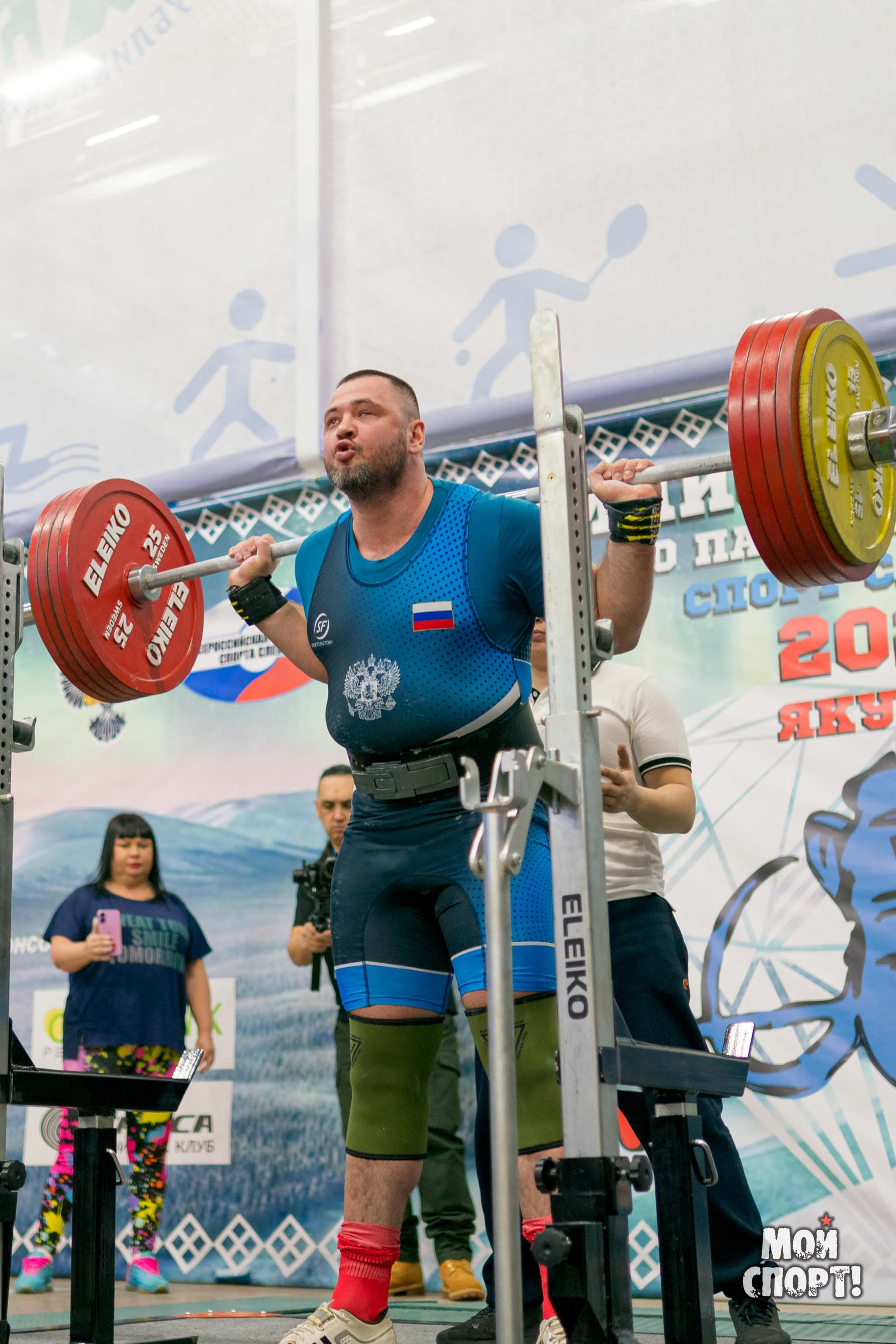 Чемпионат России по пауэрлифтигу 2025. Спорт слепых. Студия «Мой Спорт!» — все о спорте в Якутии