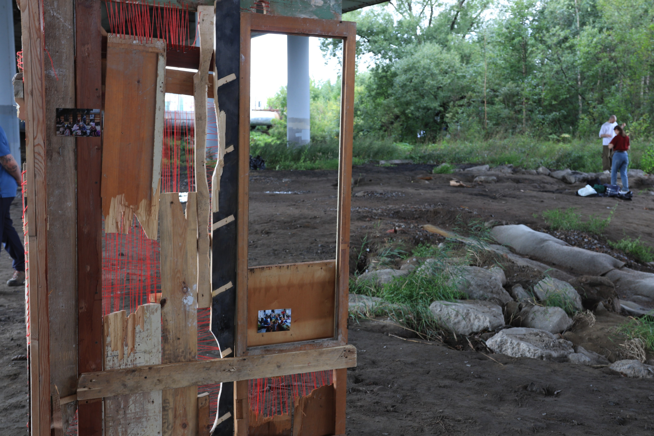 Софья Григорьева, инсталляция Починка, антибиеннале Красненькая, современное искусство 