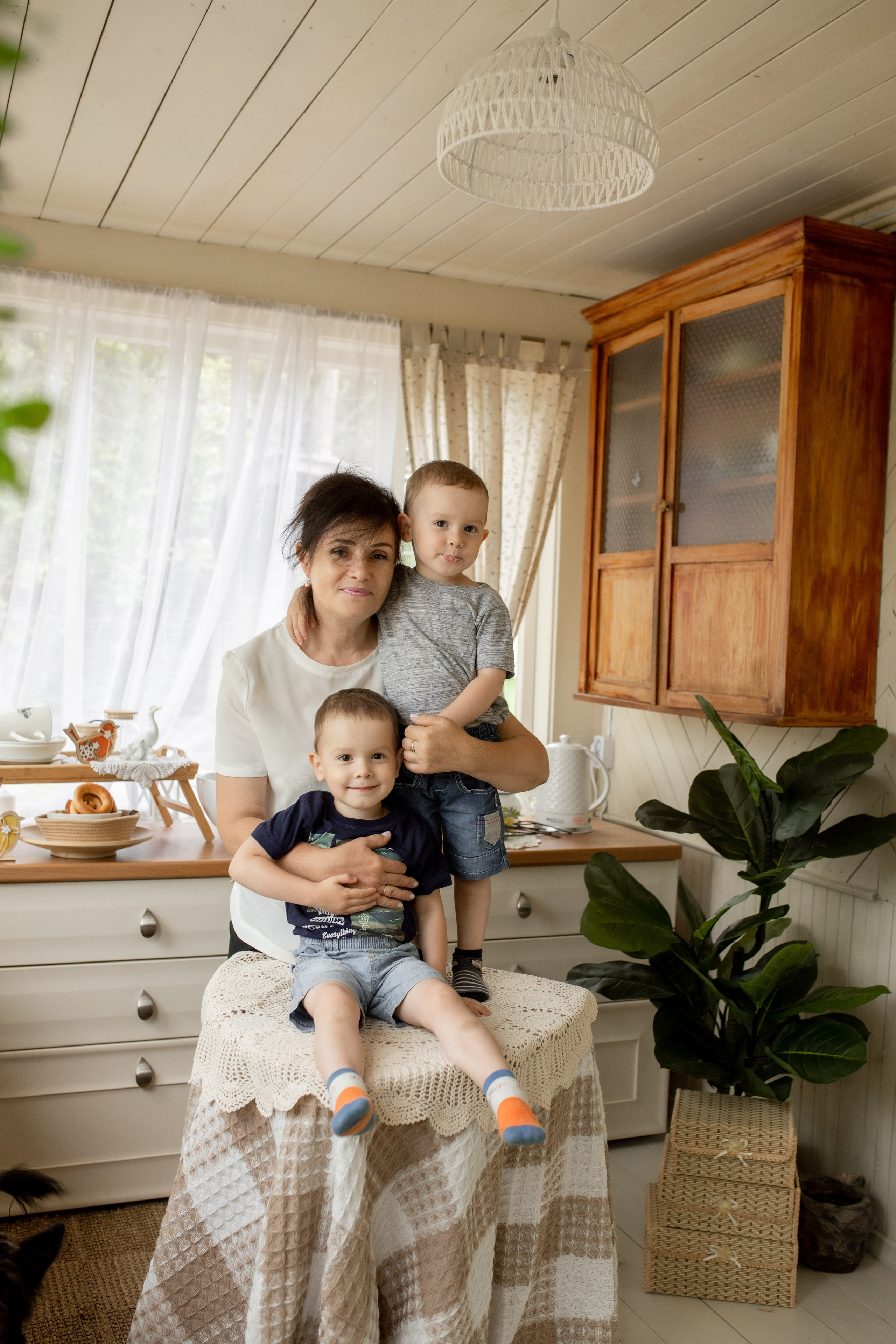 Семейная фотосессия на даче. Фотограф в Железнодорожном и Балашихе