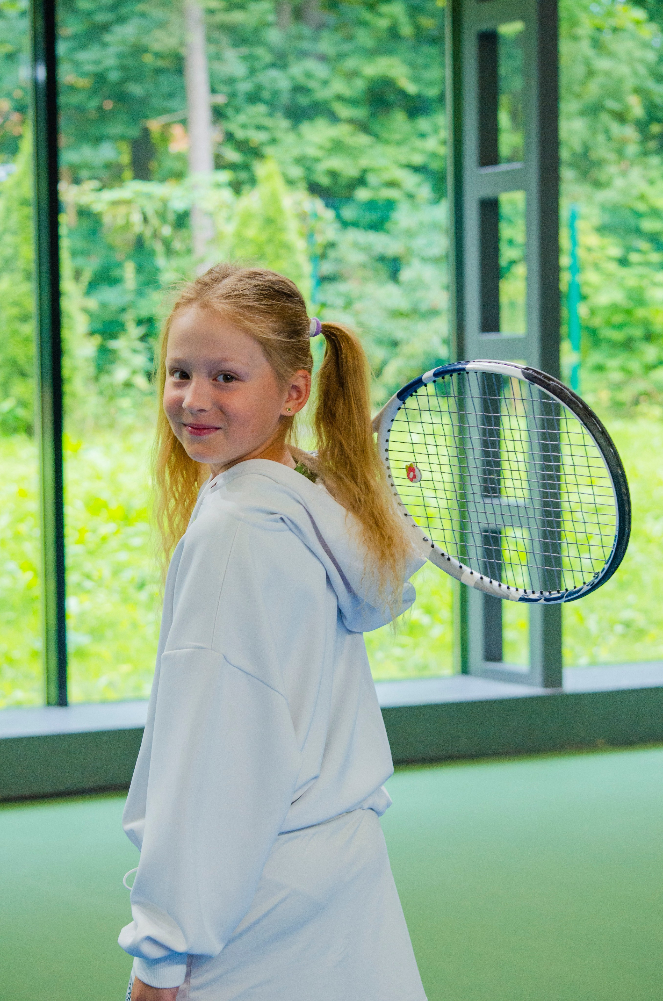 Золотая подача🎾. Свет, камера, улыбка!