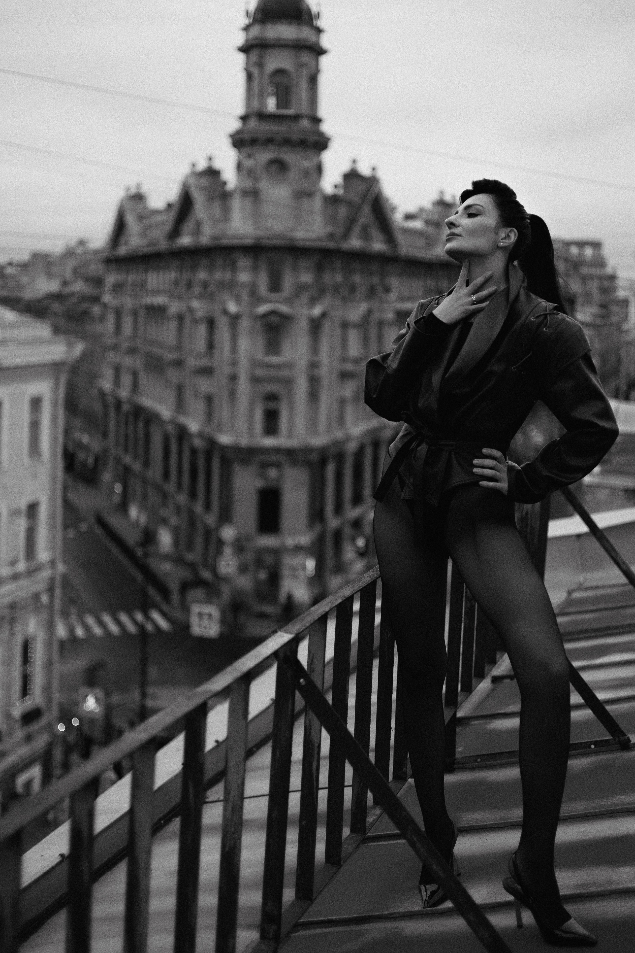 Диана (съемка на крыше). Shakhveledova.ru