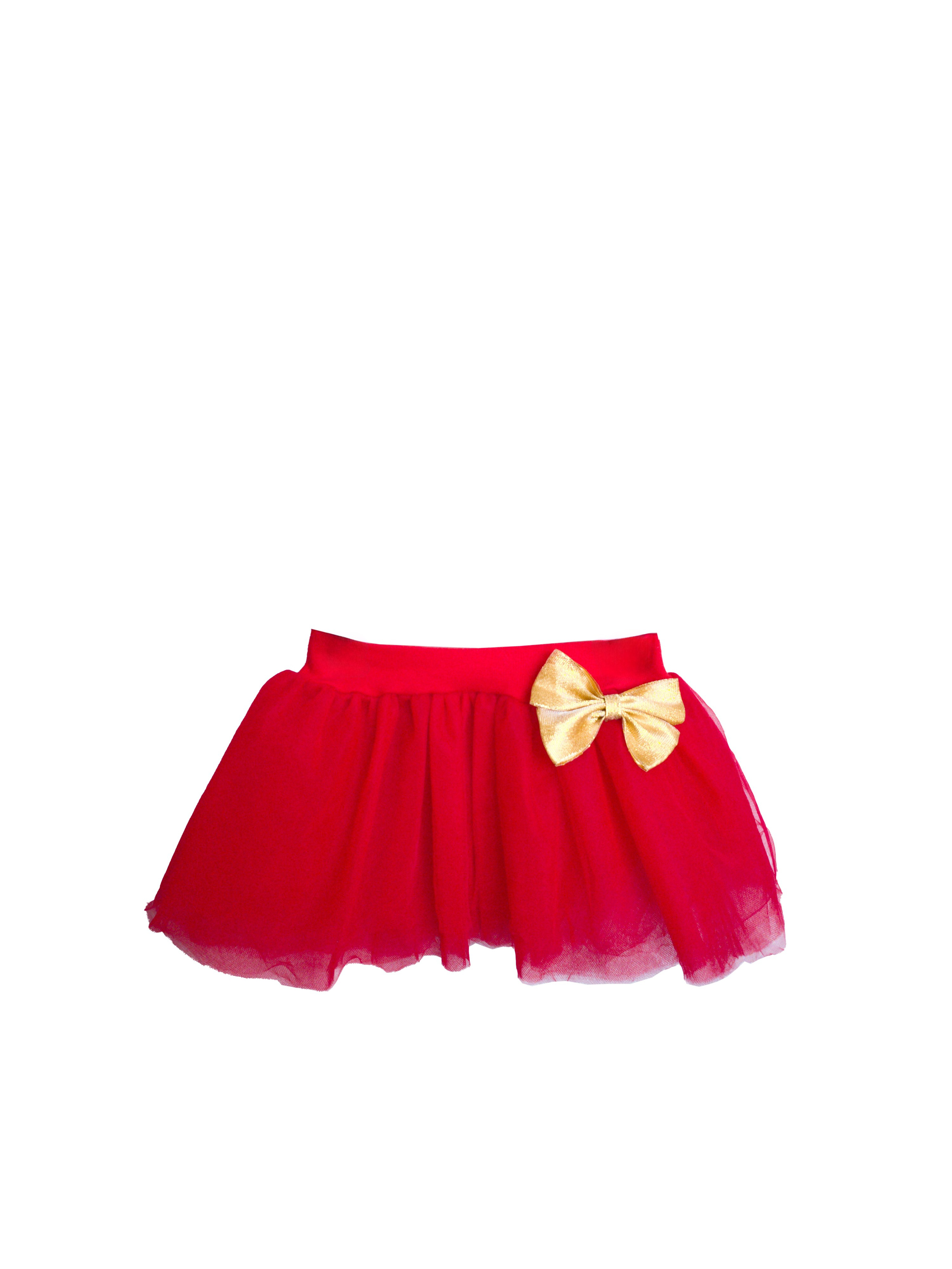 Юбка пачка туту детская красная фатиновая 92 см