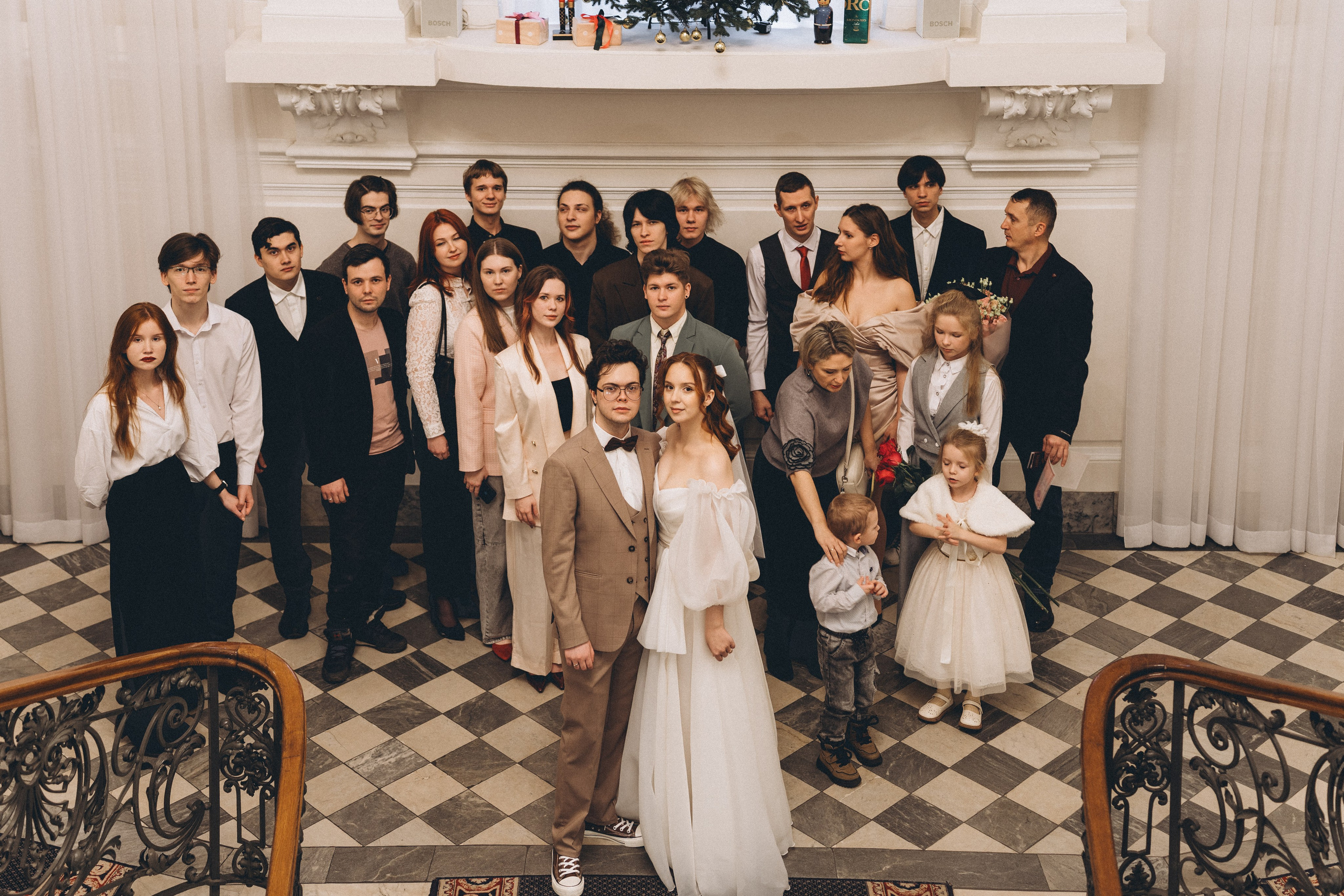 СВАДЕБНАЯ СЬЕМКА ВО ВТОРОМ ДВОРЦЕ С ГОСТЯМИ И ПРОГУЛКА В ТАВРИЧЕСКОМ САДУ. Профессиональный фотограф, Санкт-Петербург — Виктория Богомолова