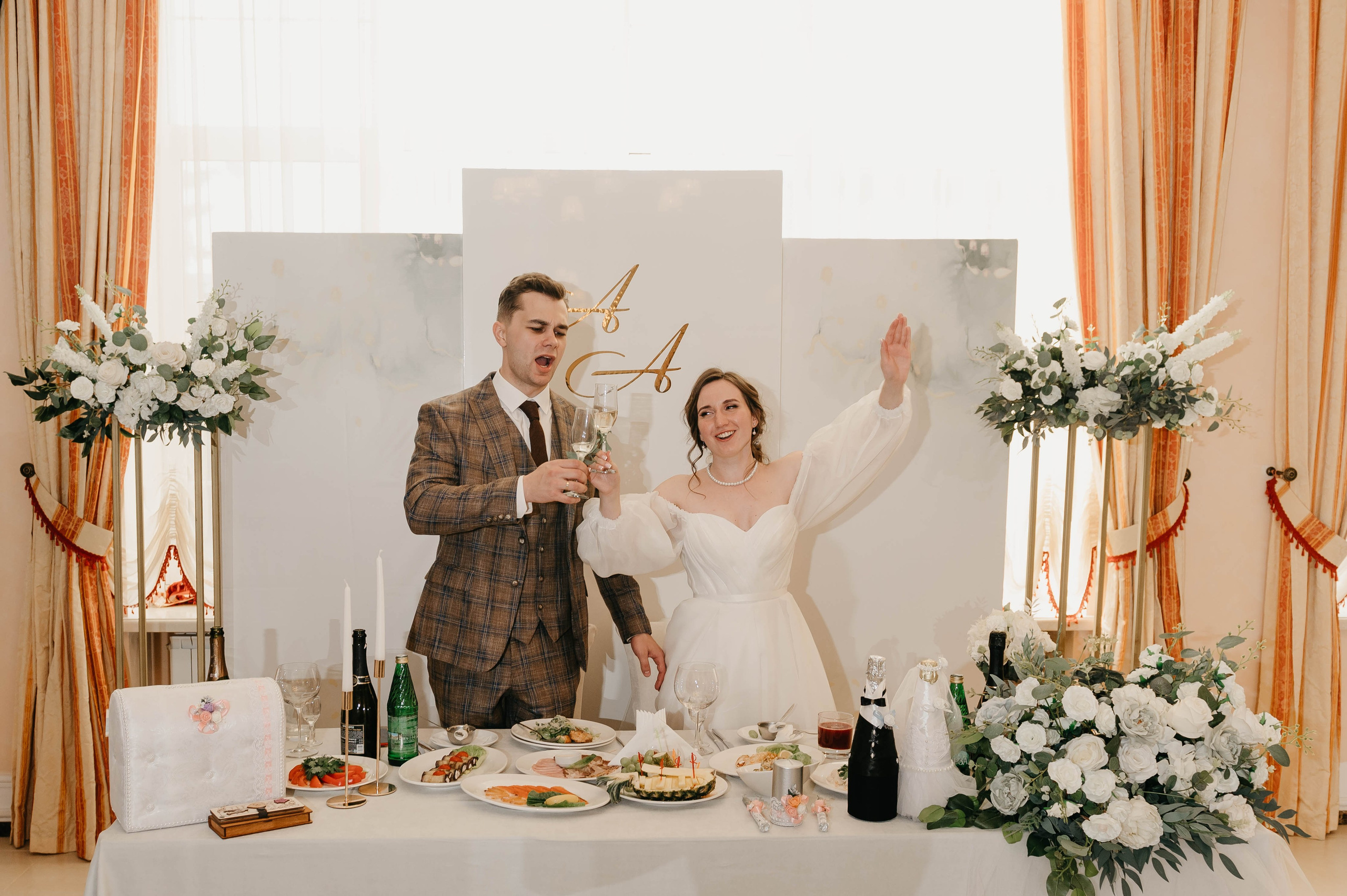 Антон и Настя. Свадебный фотограф Марина Жемчужникова в Москве и в Белгороде